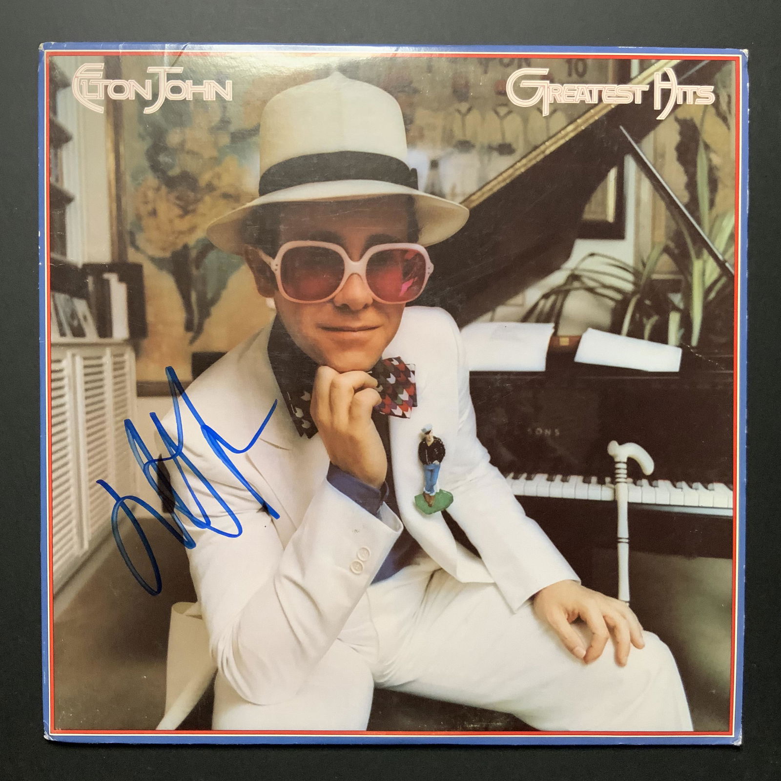 Elton John Autographed Album Cover Only (1 of 1)