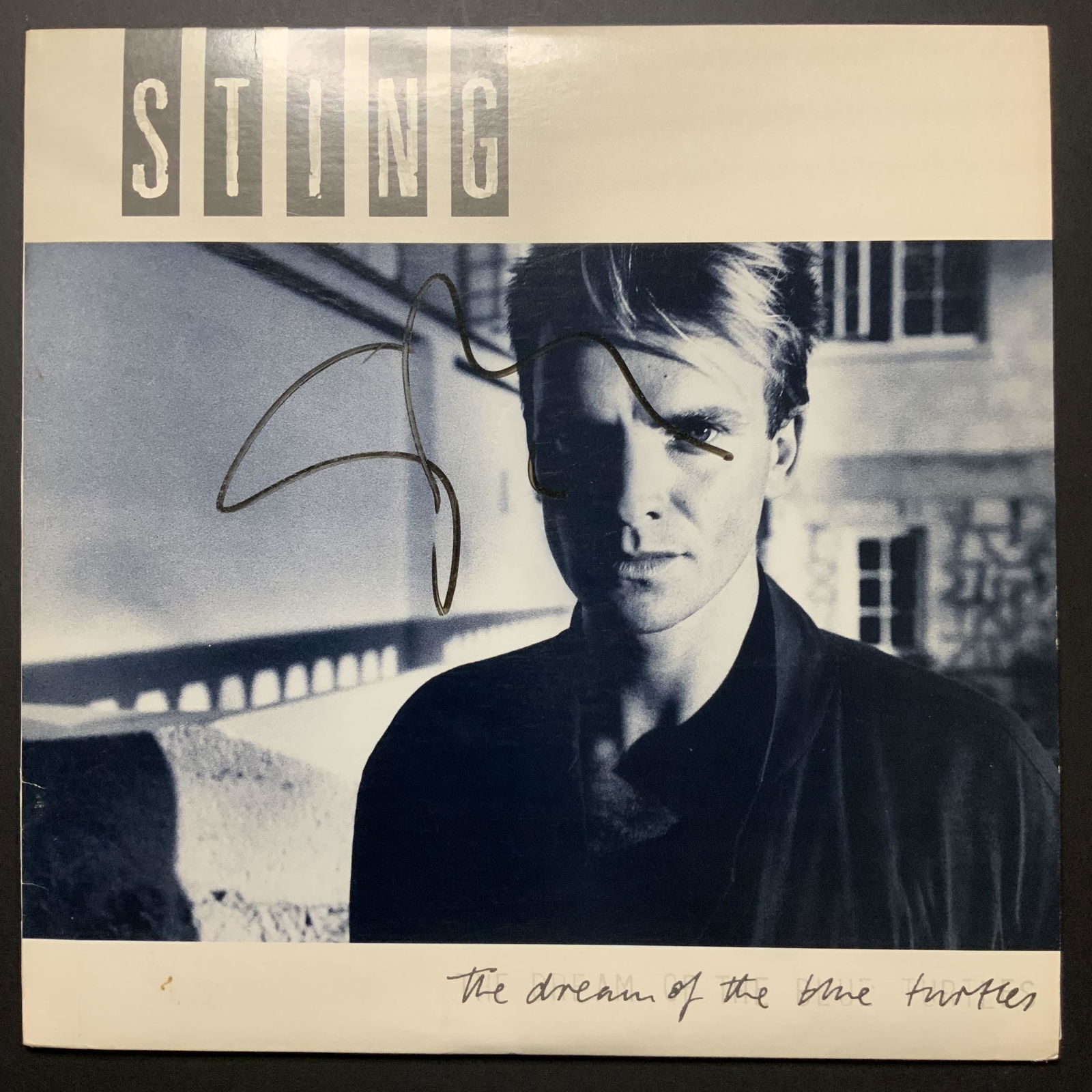 Sting Autographed Album Cover Only (1 of 1)