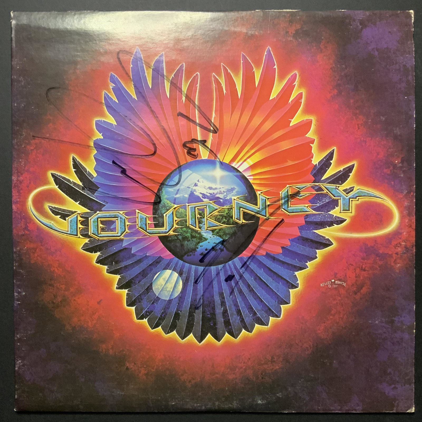 Neil Schon, Steve Perry Autographed Album Cover Only: Ask any and all questions before bidding. All framed items take 2 weeks for framing. We ship every day. Once invoice is paid items usually ship within 4 days of payment, unless it is a framed item. So