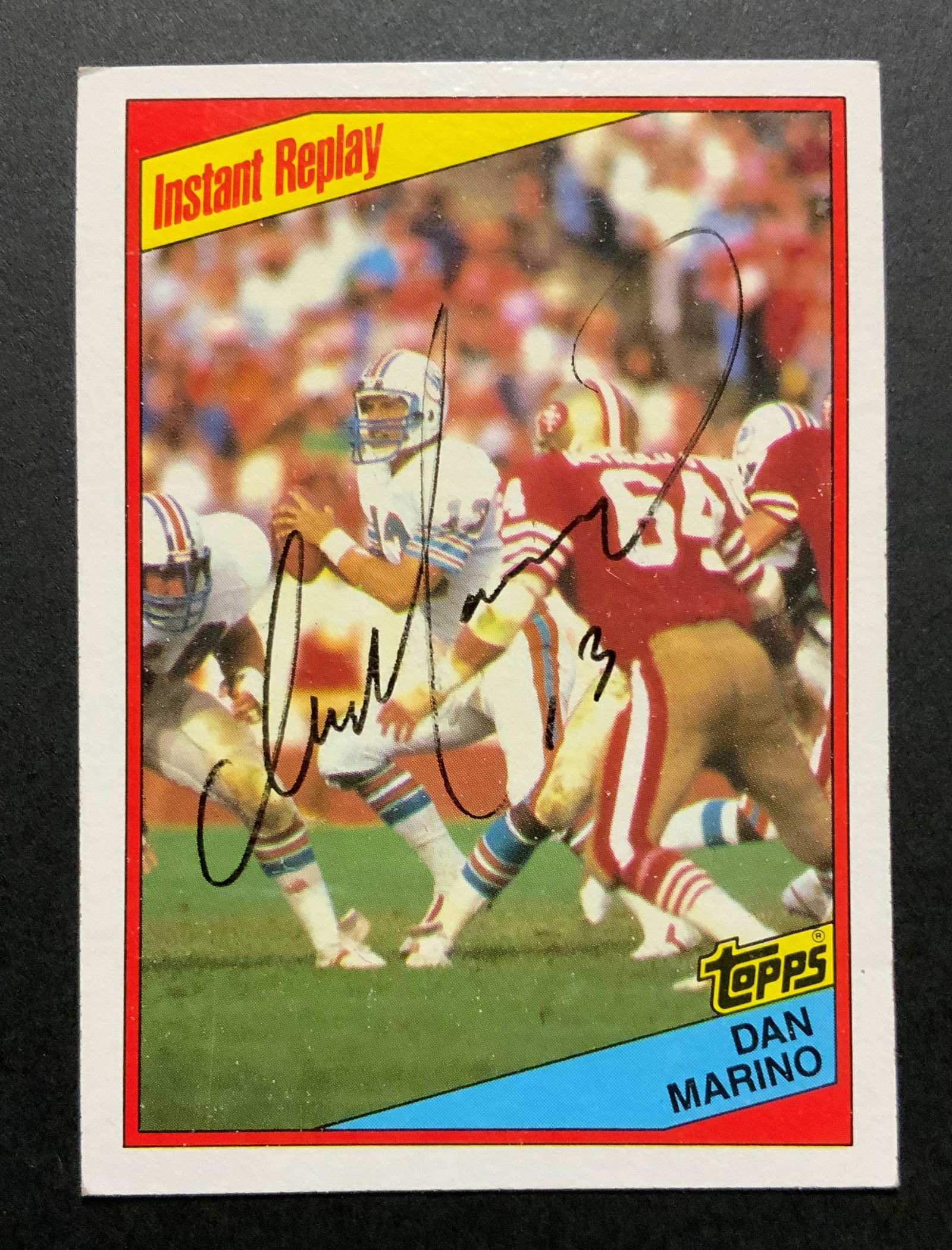Dan Marino Autographed Sports Card (1 of 2)
