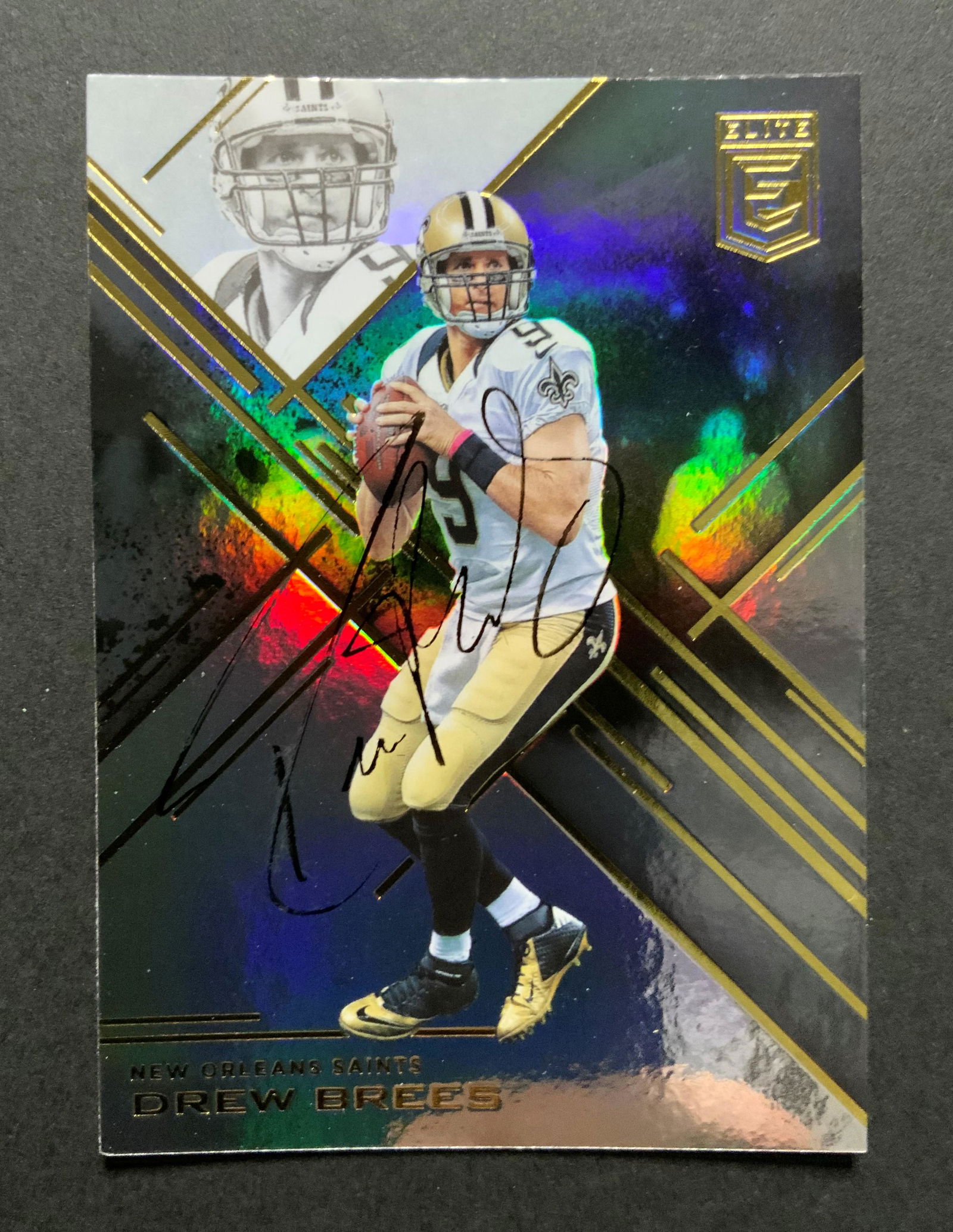 Drew Brees Autographed Sports Card (1 of 1)