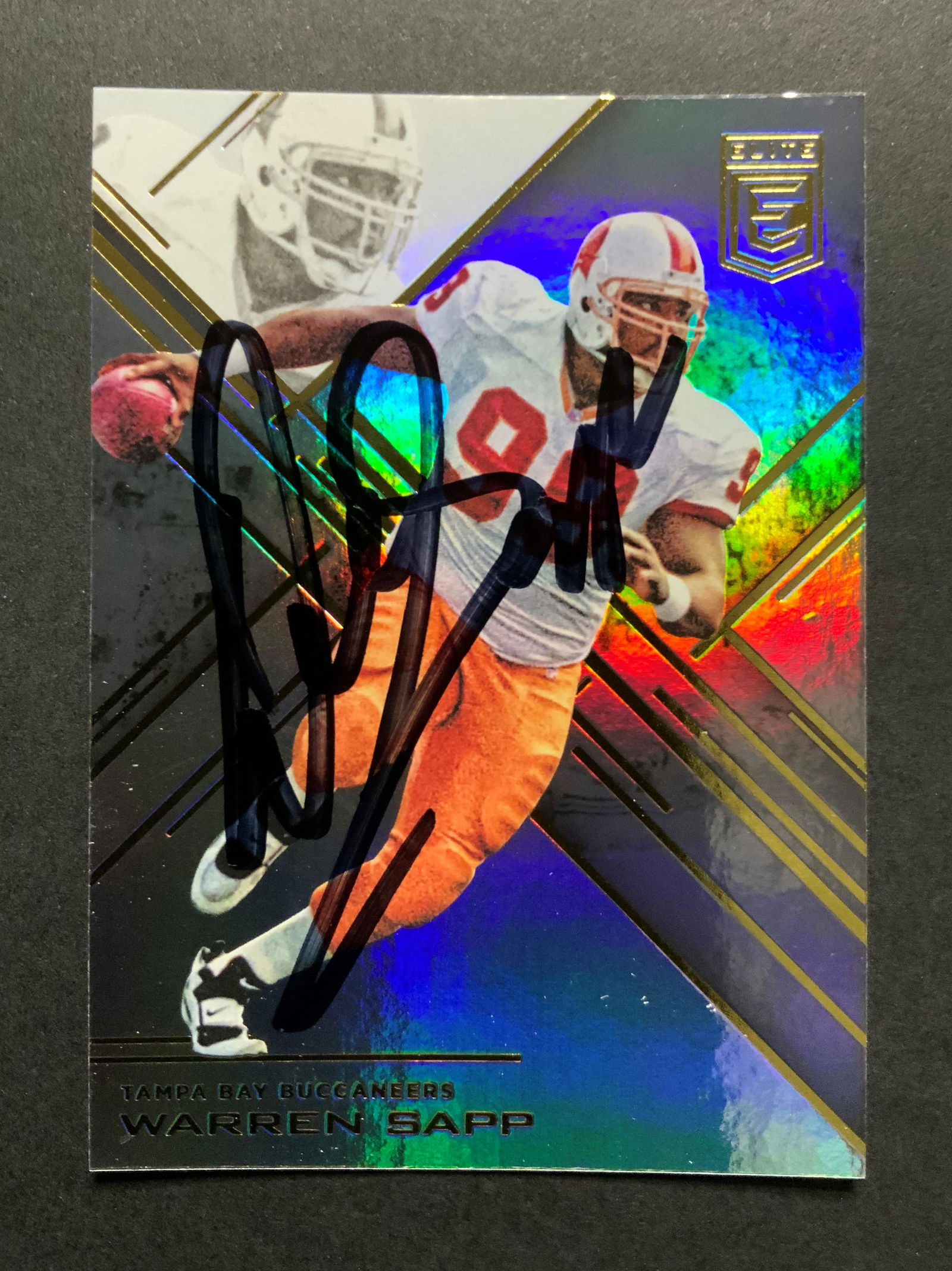 Warren Sapp Autographed Sports Card (1 of 1)
