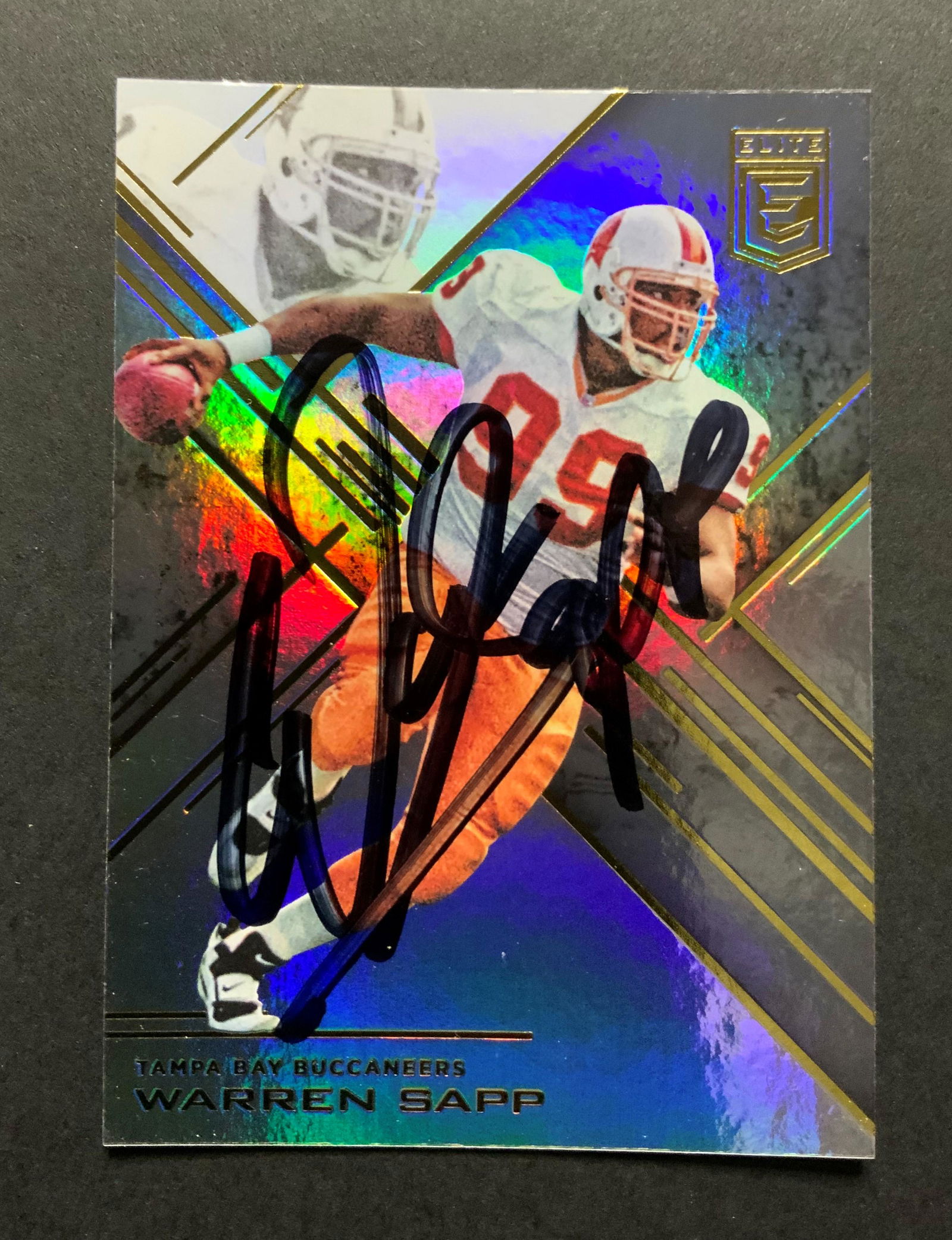 Warren Sapp Autographed Sports Card (1 of 1)
