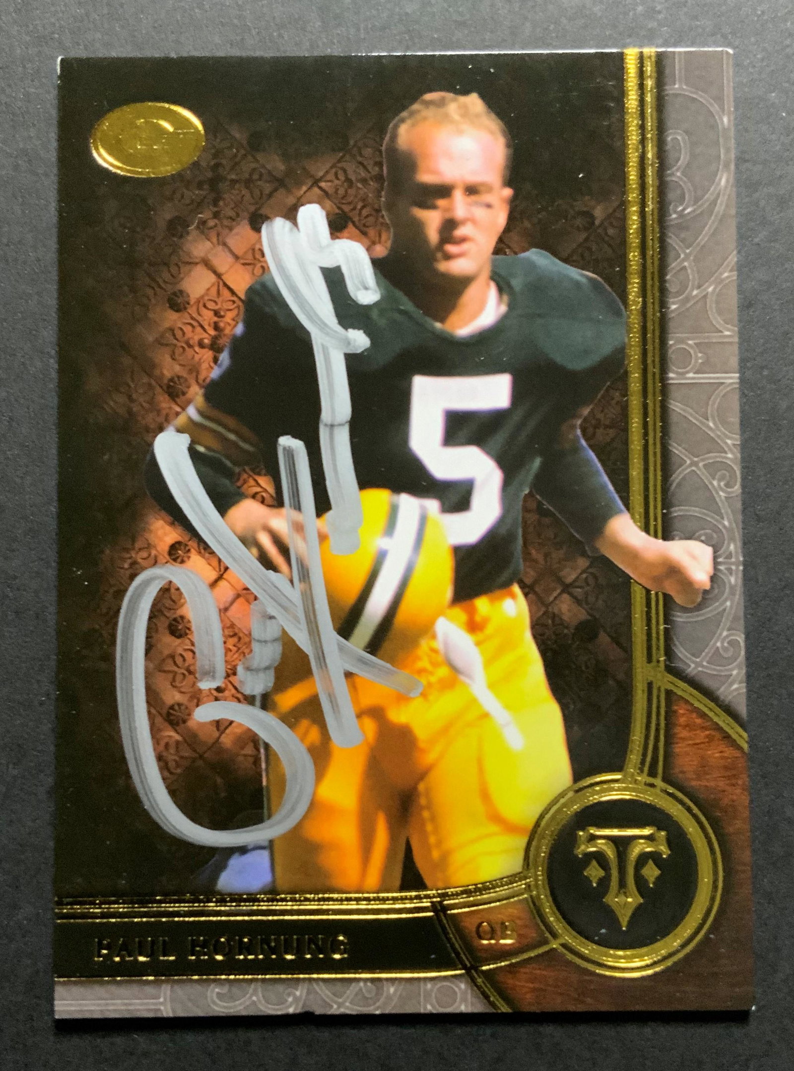 Paul Hornung Autographed Sports Card: Ask any and all questions before bidding. All framed items take 2 weeks for framing. We ship every day. Once invoice is paid items usually ship within 4 days of payment, unless it is a framed item. So