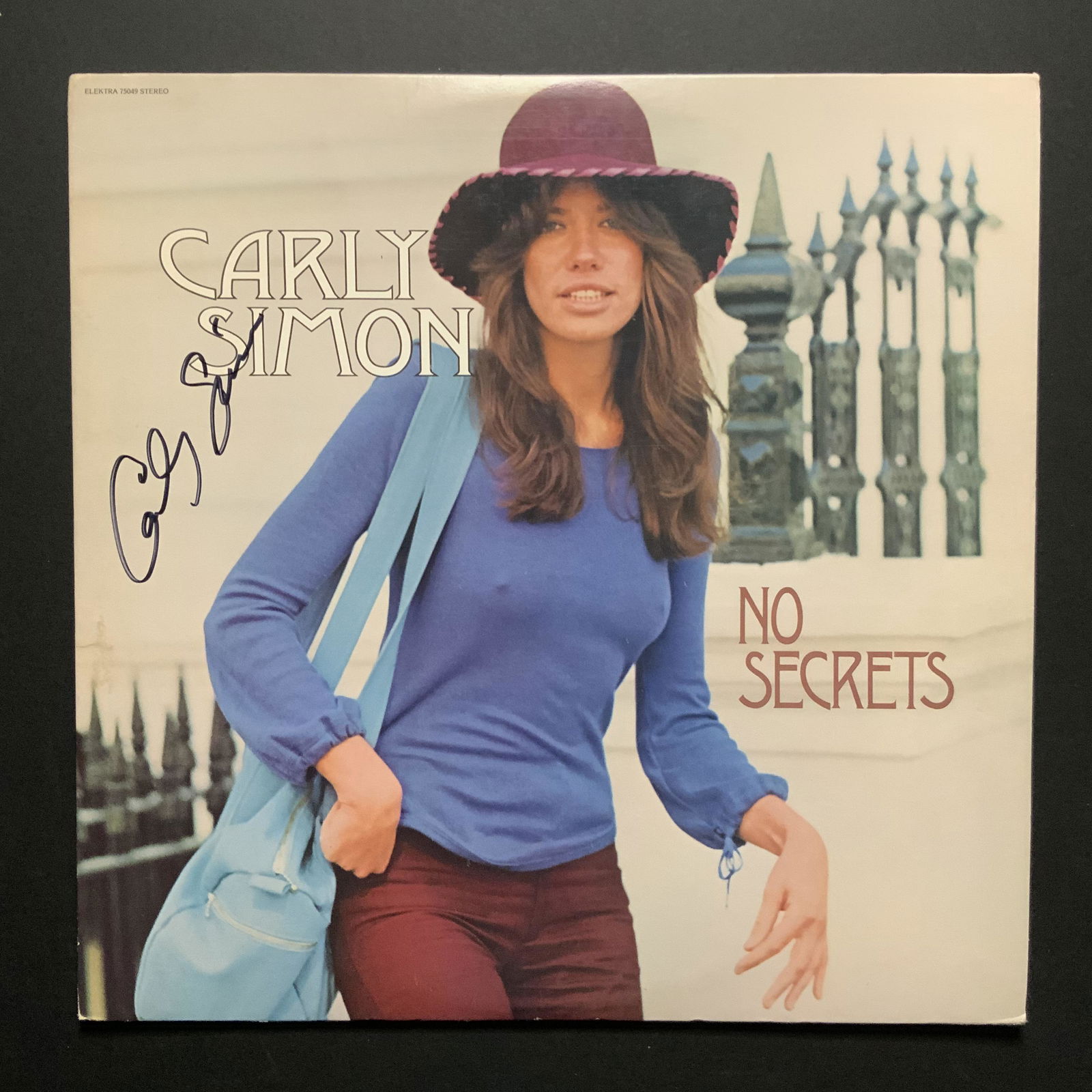 Carly Simon Autographed Album Cover Only (1 of 1)