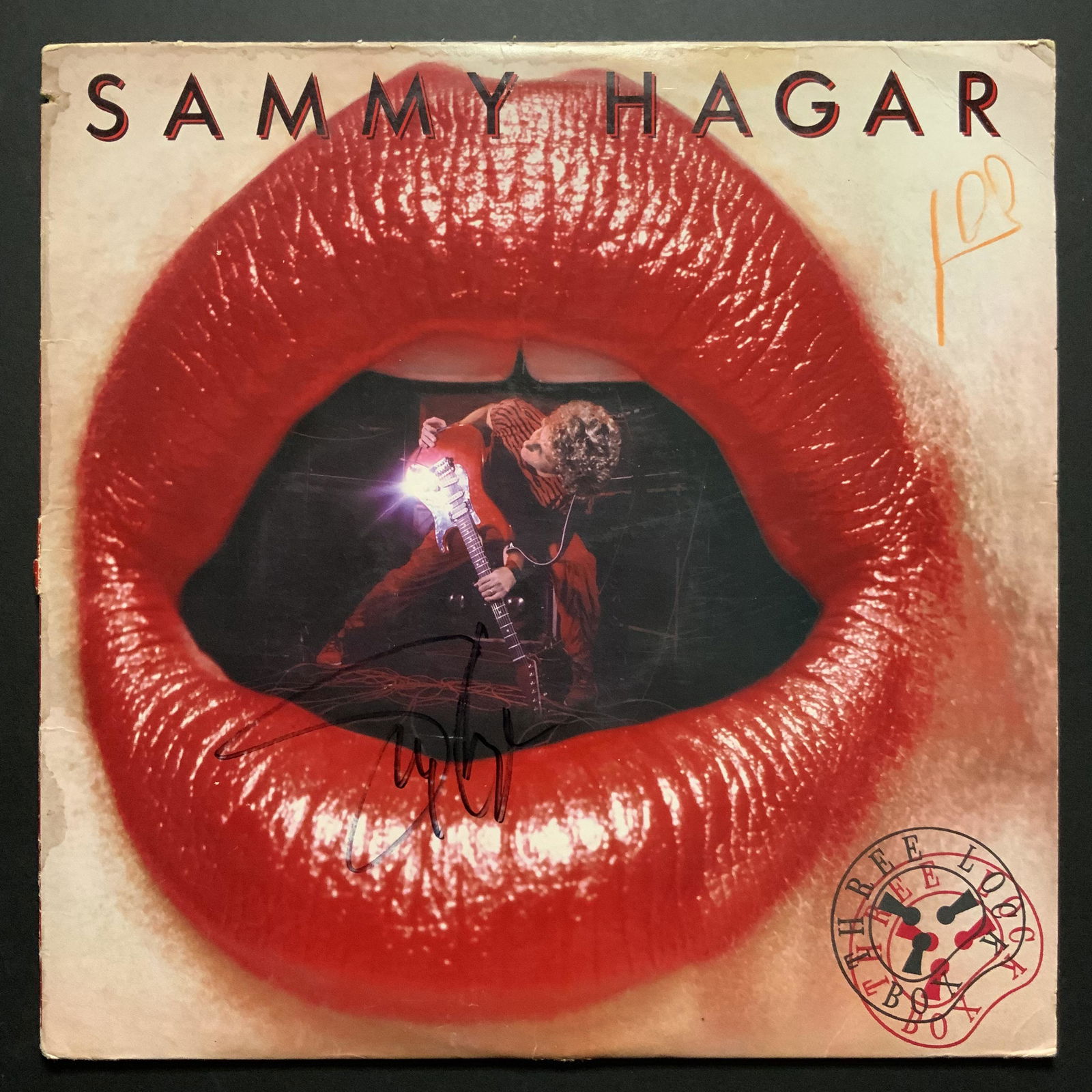 Sammy Hagar Autographed Album Cover Only (1 of 1)
