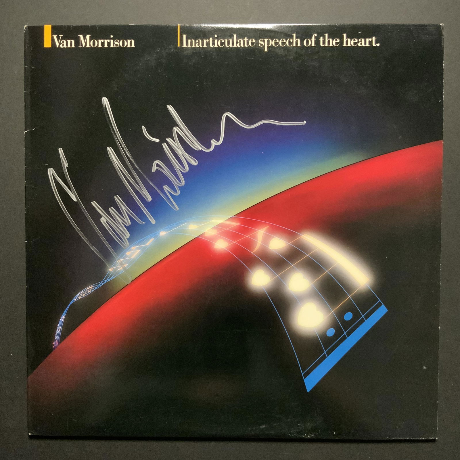 Van Morrison Autographed Album Cover Only (1 of 1)