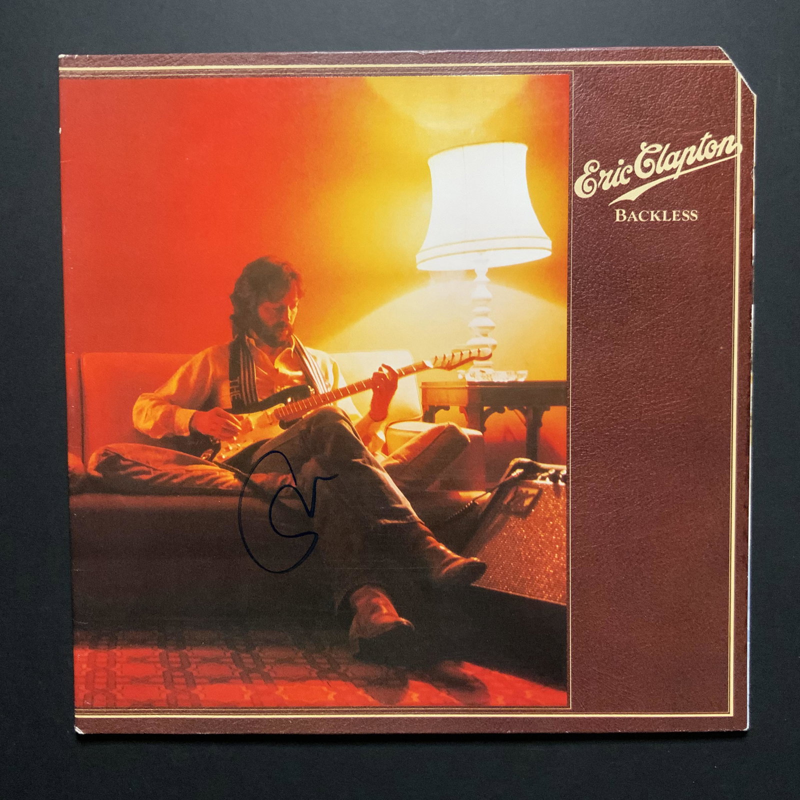 Eric Clapton Autographed Album Cover Only: Ask any and all questions before bidding. All framed items take 2 weeks for framing. We ship every day. Once invoice is paid items usually ship within 4 days of payment, unless it is a framed item. So