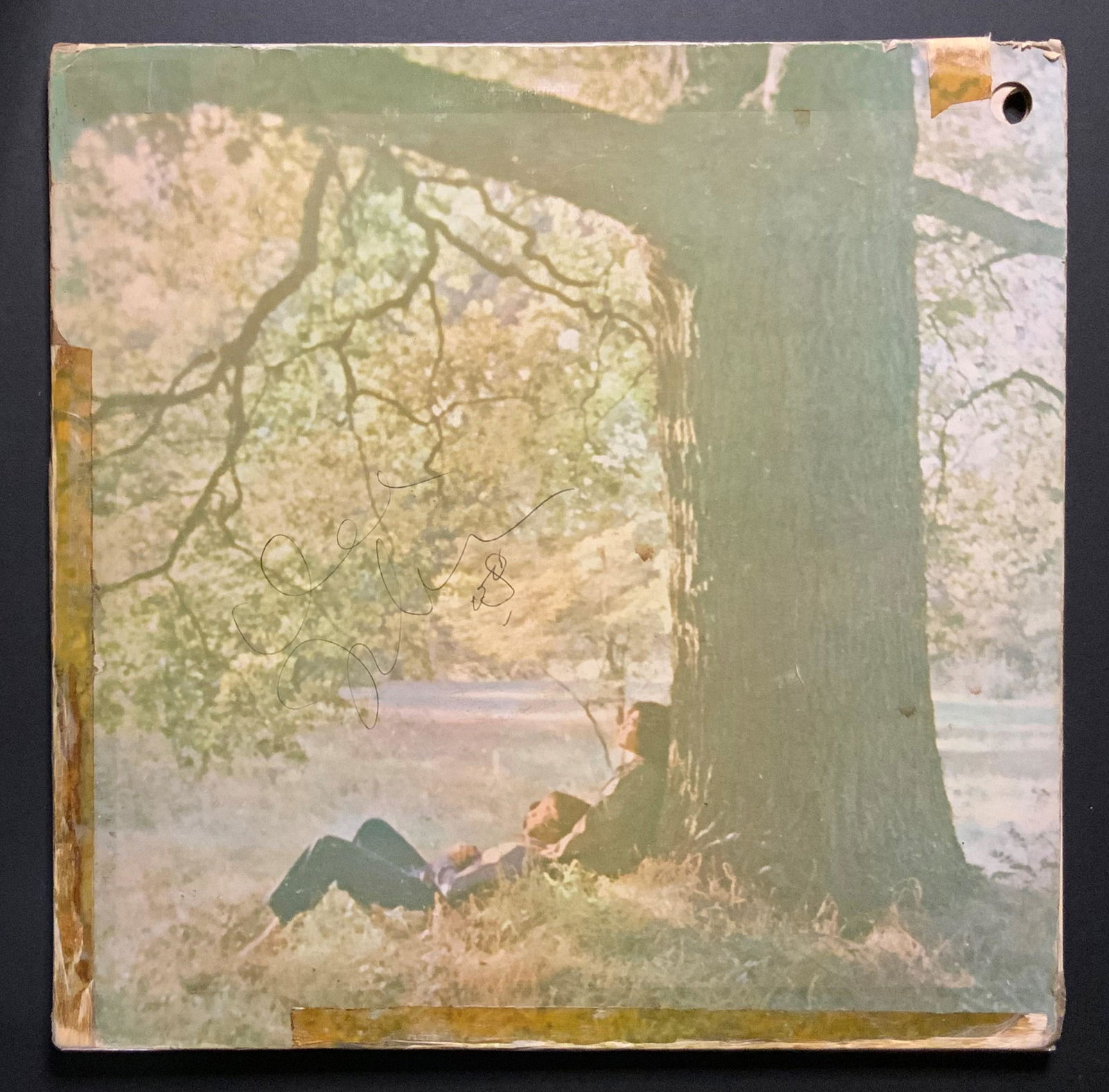 John Lennon Autographed Album Cover Only: Ask any and all questions before bidding. All framed items take 2 weeks for framing. We ship every day. Invoices not paid after 3 days are late and will be put in dispute, and at the 7 day mark will b