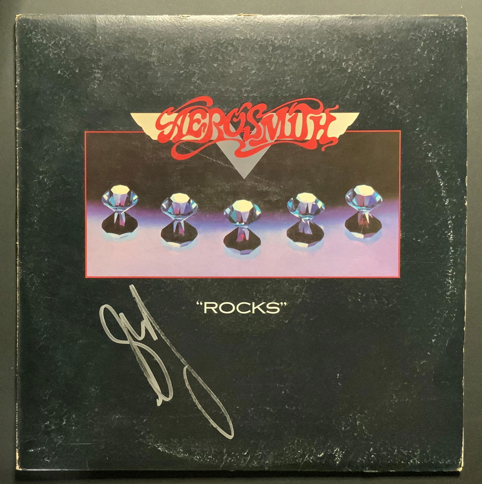 Steven Tyler Autographed Album Cover Only (1 of 1)