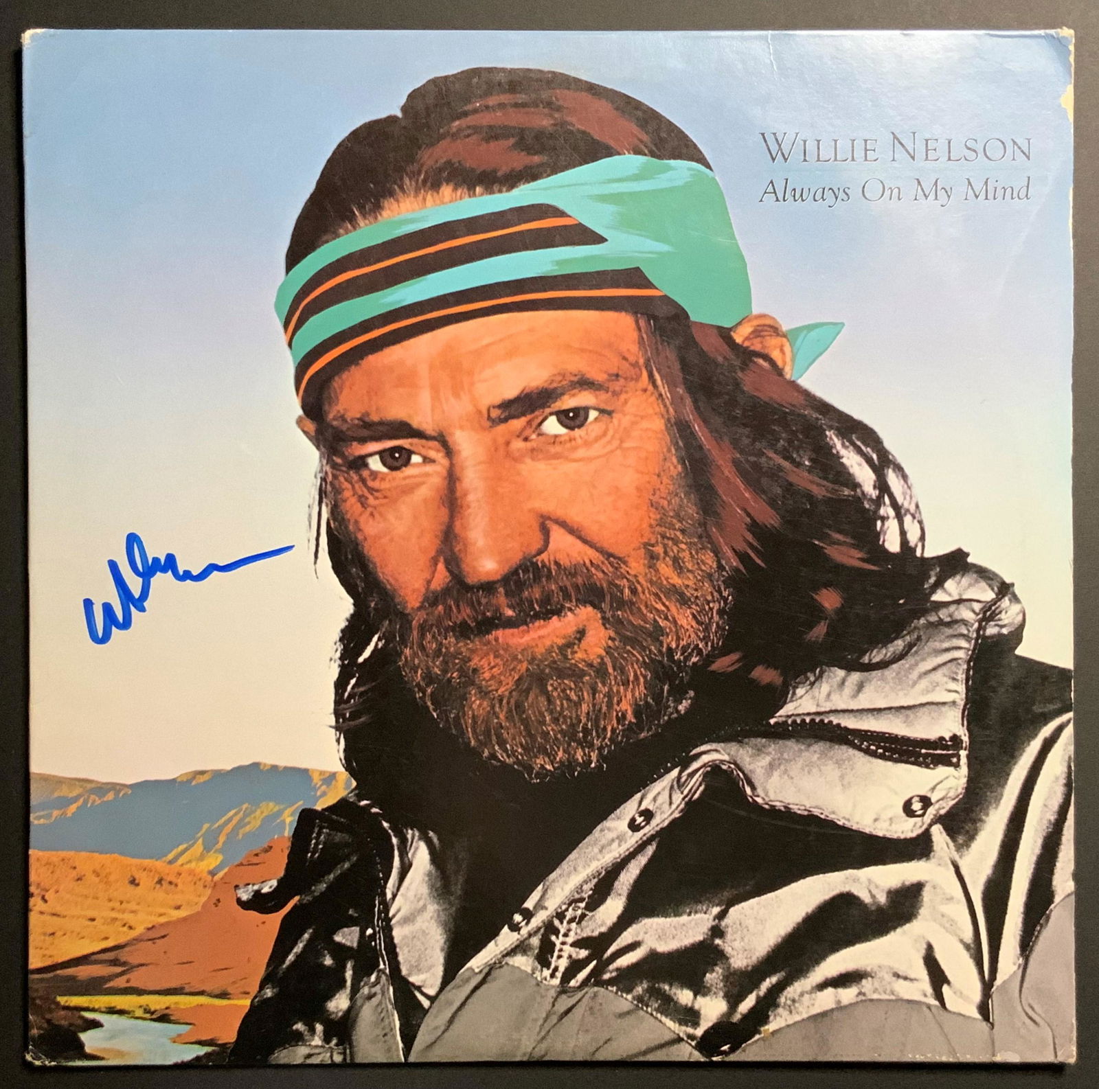 Willie Nelson Autographed Album Cover Only (1 of 1)