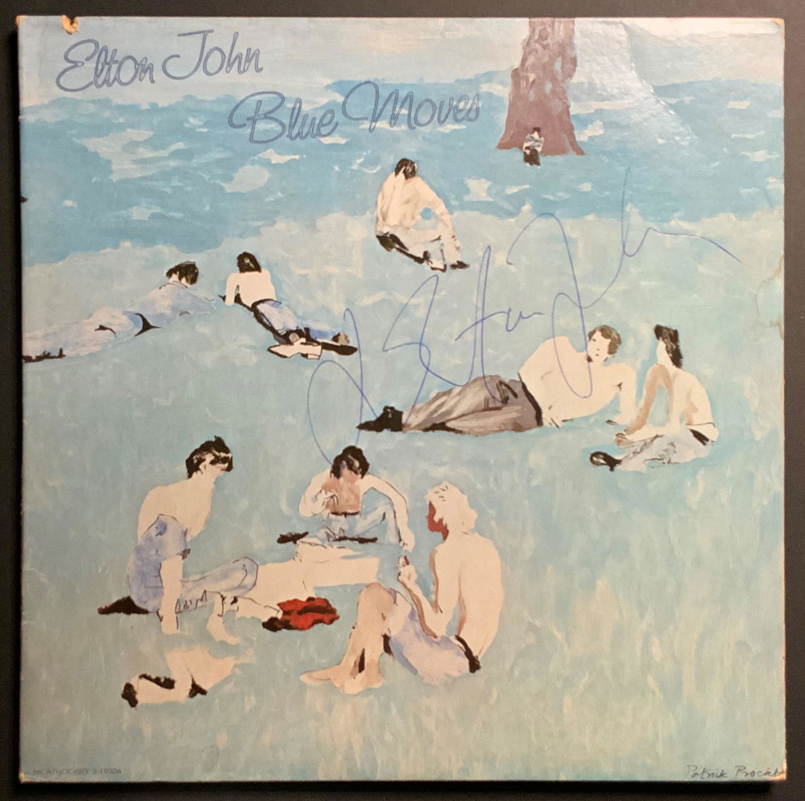 Elton John Autographed Album Cover Only (1 of 1)