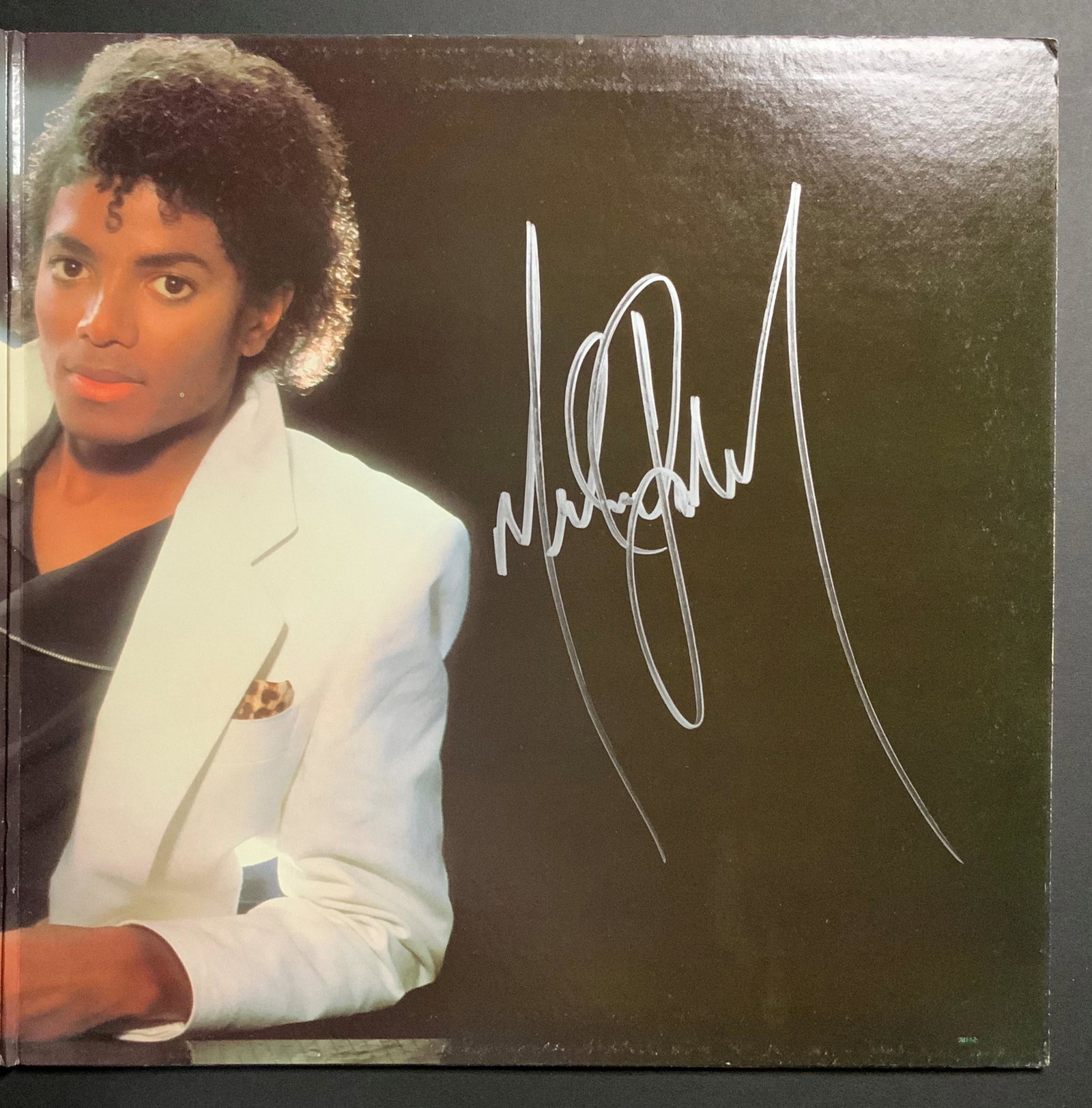 Michael Jackson Autographed Album Cover Only (1 of 1)