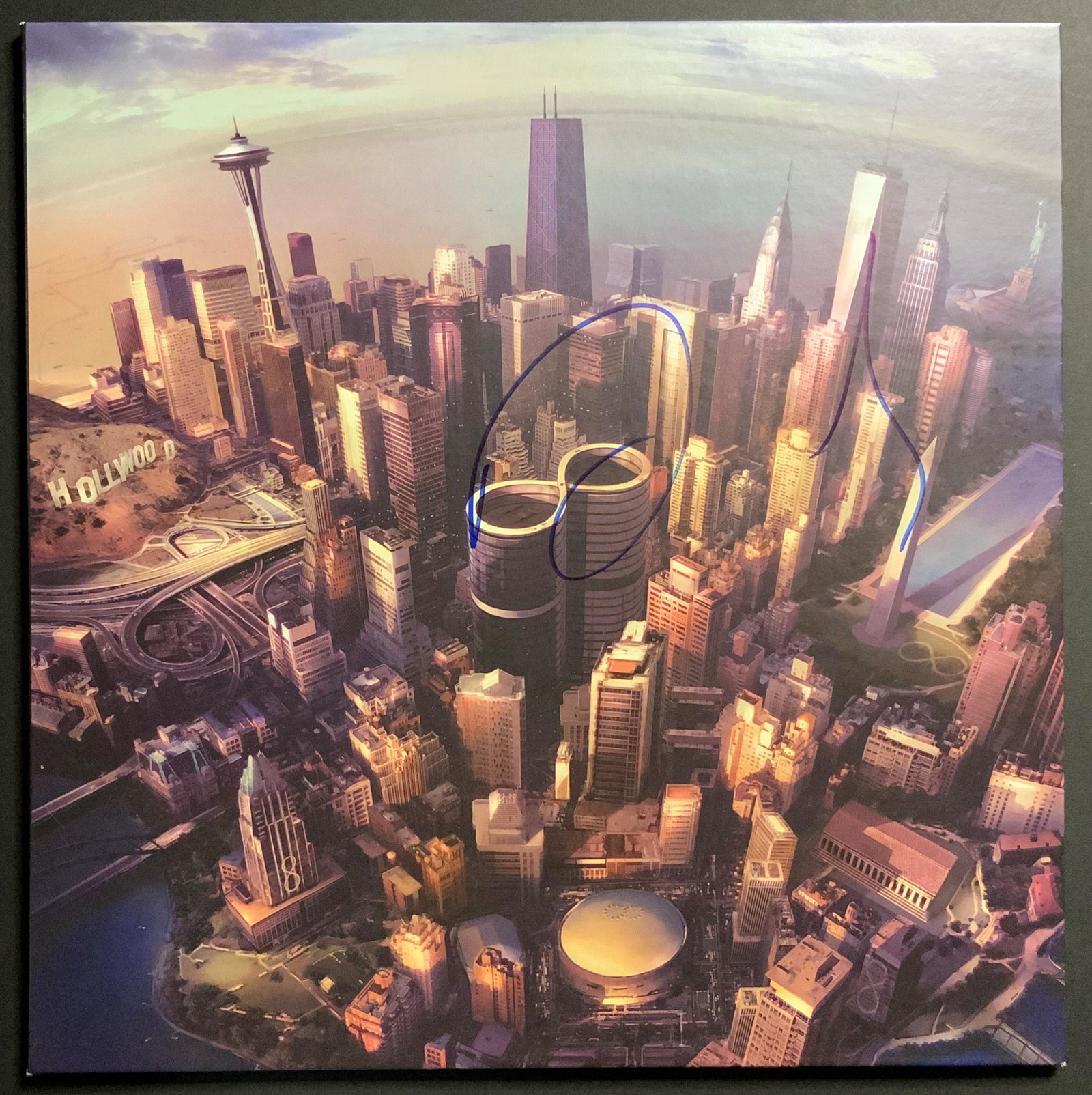 Dave Grohl Autographed Album Cover Only (1 of 1)