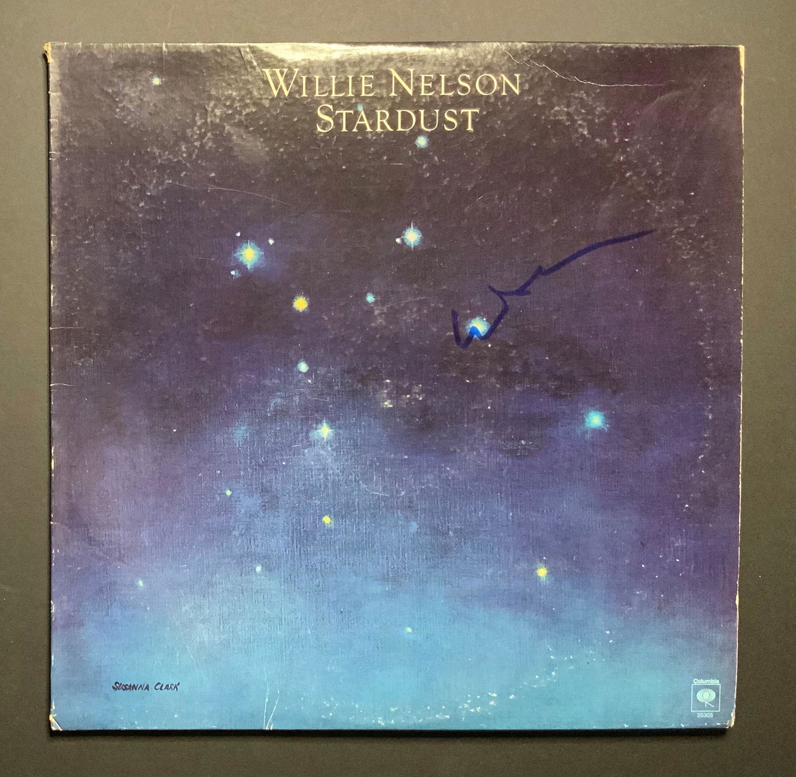 Willie Nelson Autographed Album Cover Only (1 of 1)