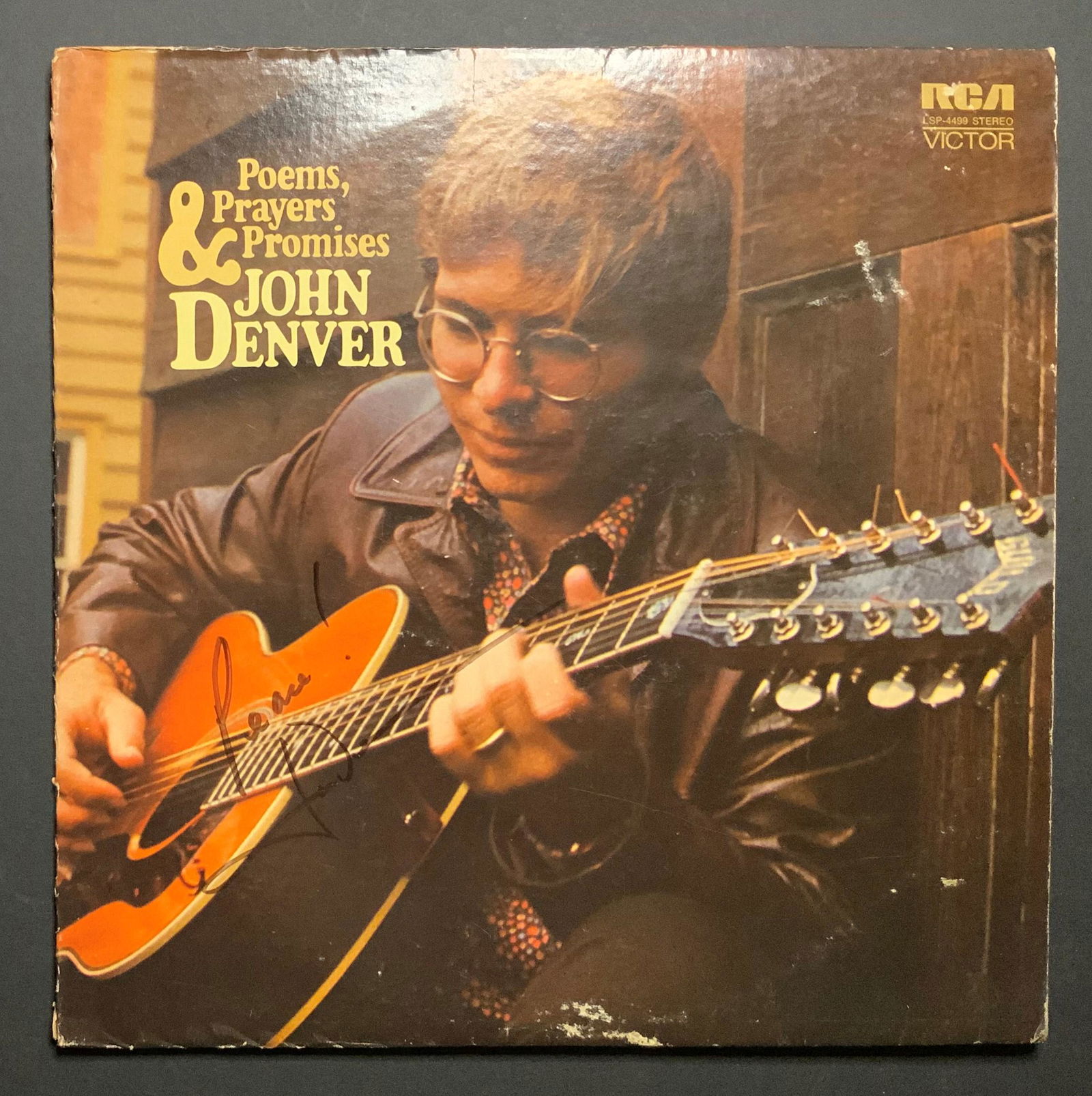 John Denver Autographed Album Cover Only (1 of 1)