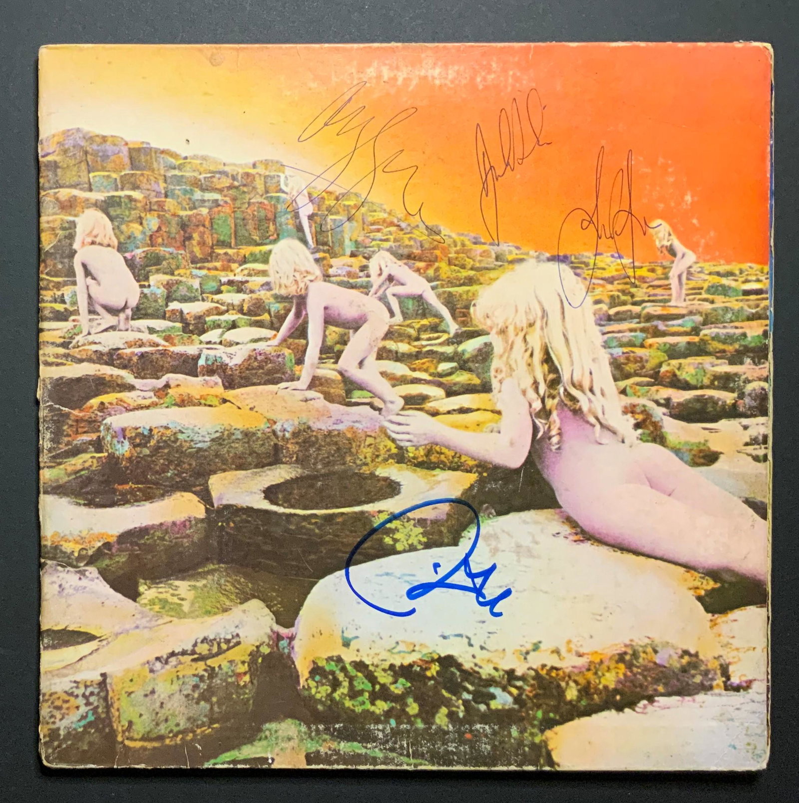Led Zeppelin Autographed Album Cover Only: Ask any and all questions before bidding. All framed items take 2 weeks for framing. We ship every day. Invoices not paid after 3 days are late and will be put in dispute, and at the 7 day mark will b