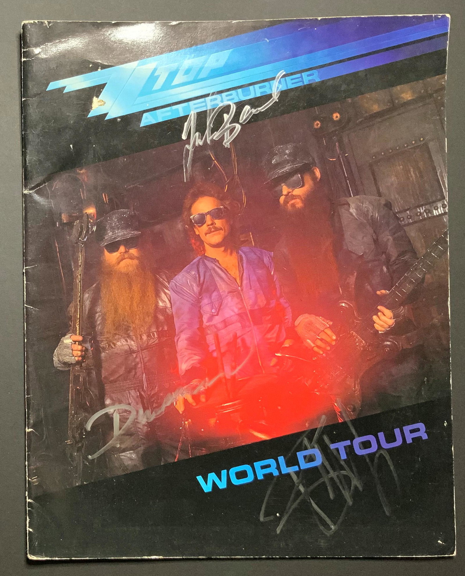 ZZ Top Autographed Tour Book (1 of 1)