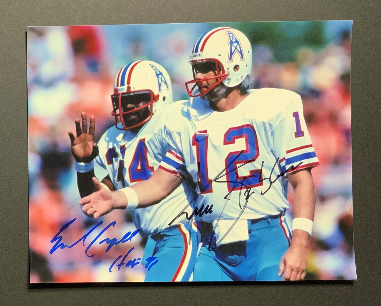 Earl Campbell and Ken Stabler Autographed Photo (1 of 1)