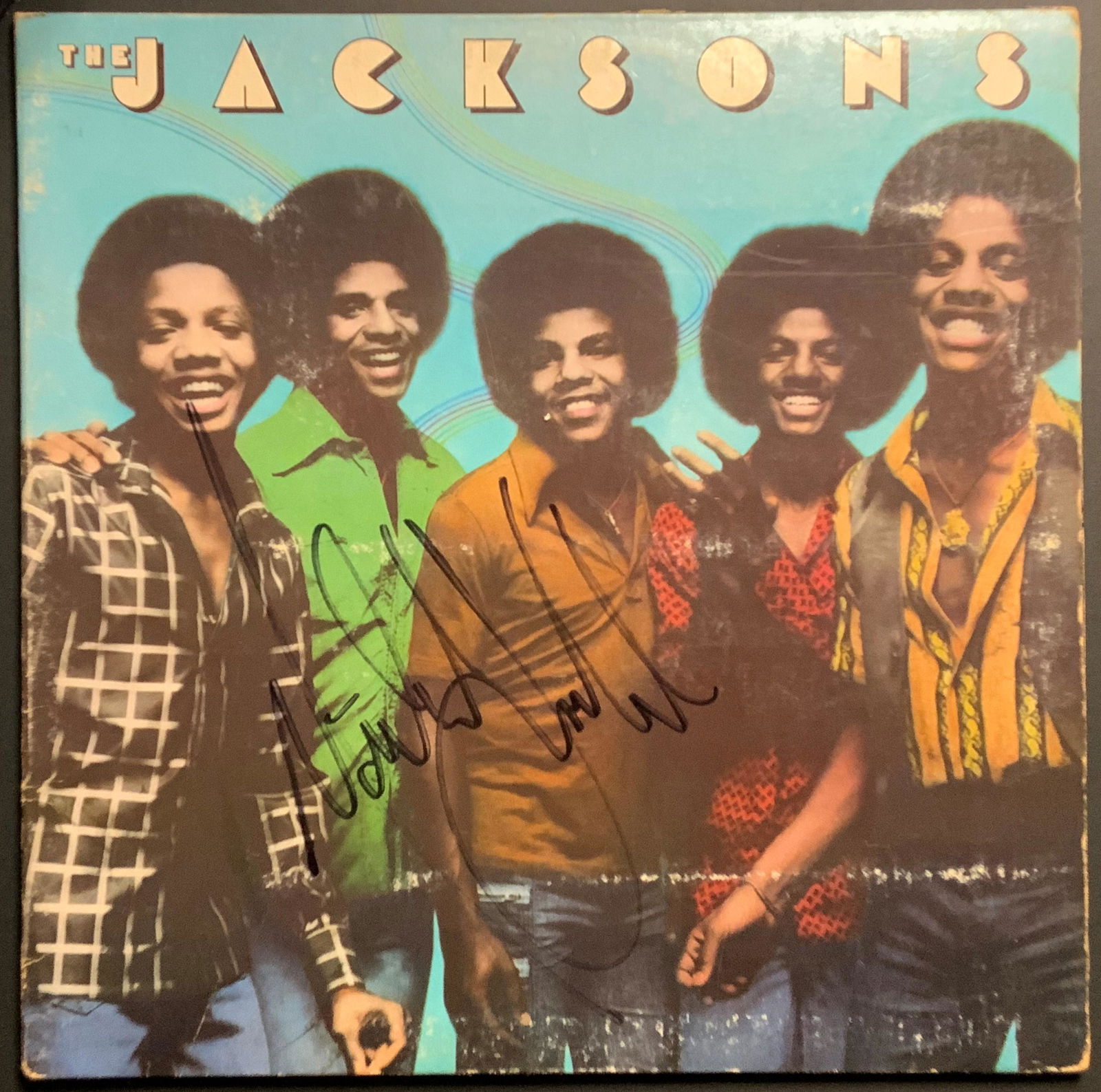 Michael Jackson Autographed Album Cover Only (1 of 1)