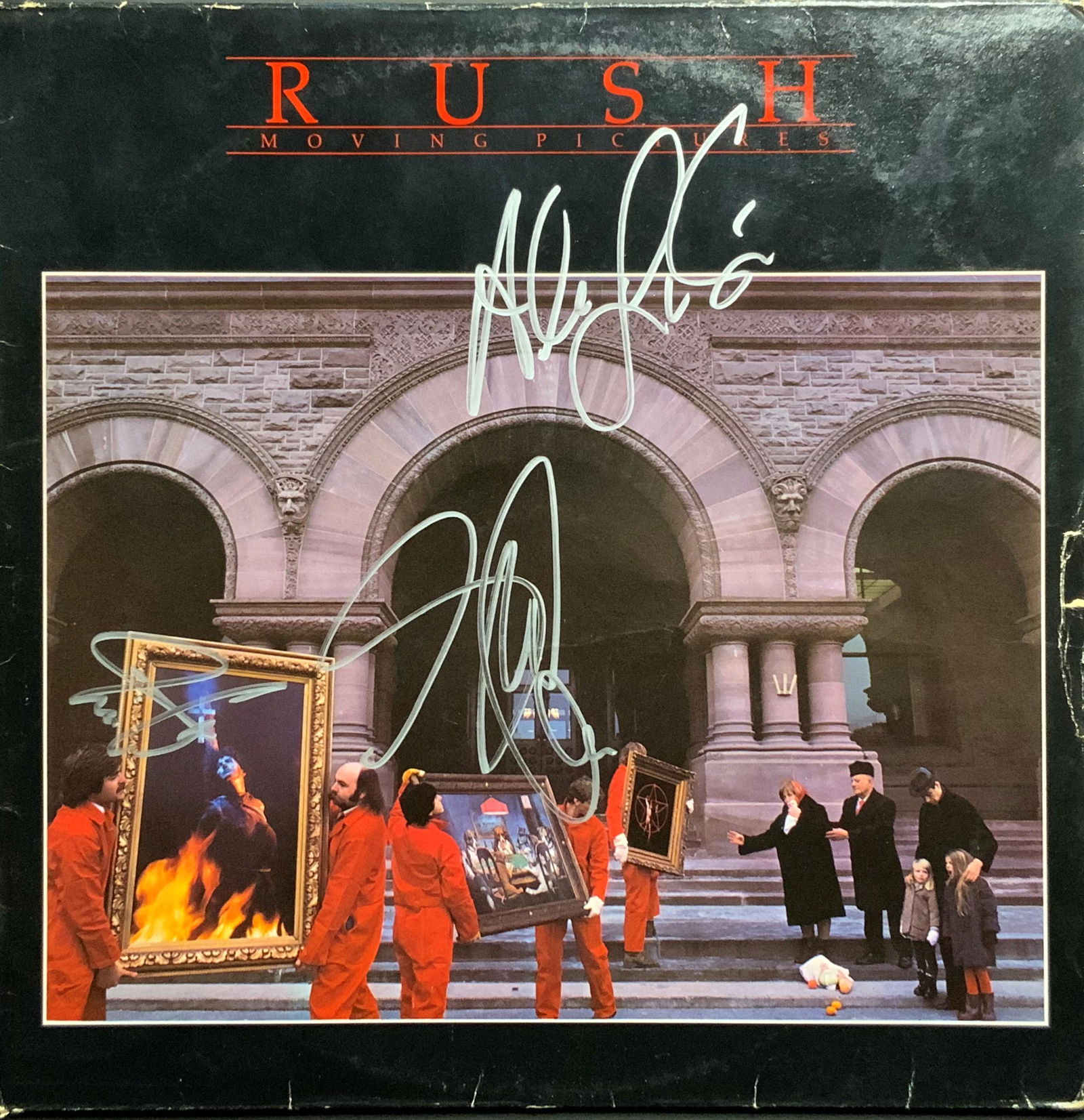 Rush Autographed Album Cover Only (1 of 1)