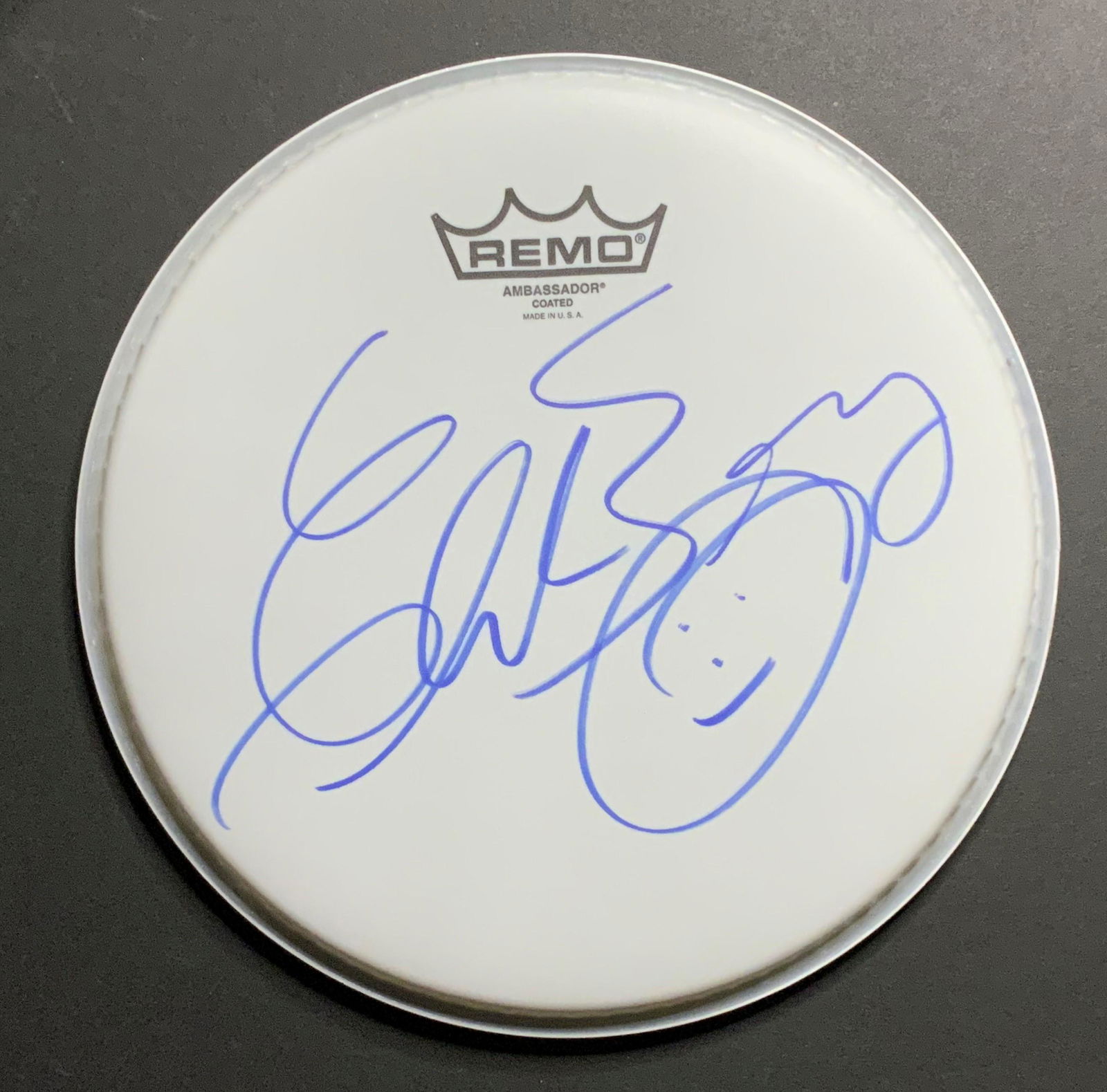 Chuck Berry Autographed Drum Head: Ask any and all questions before bidding. All framed items take 2 weeks for framing. We ship every day. Invoices not paid after 3 days are late and will be put in dispute, and at the 7 day mark will b