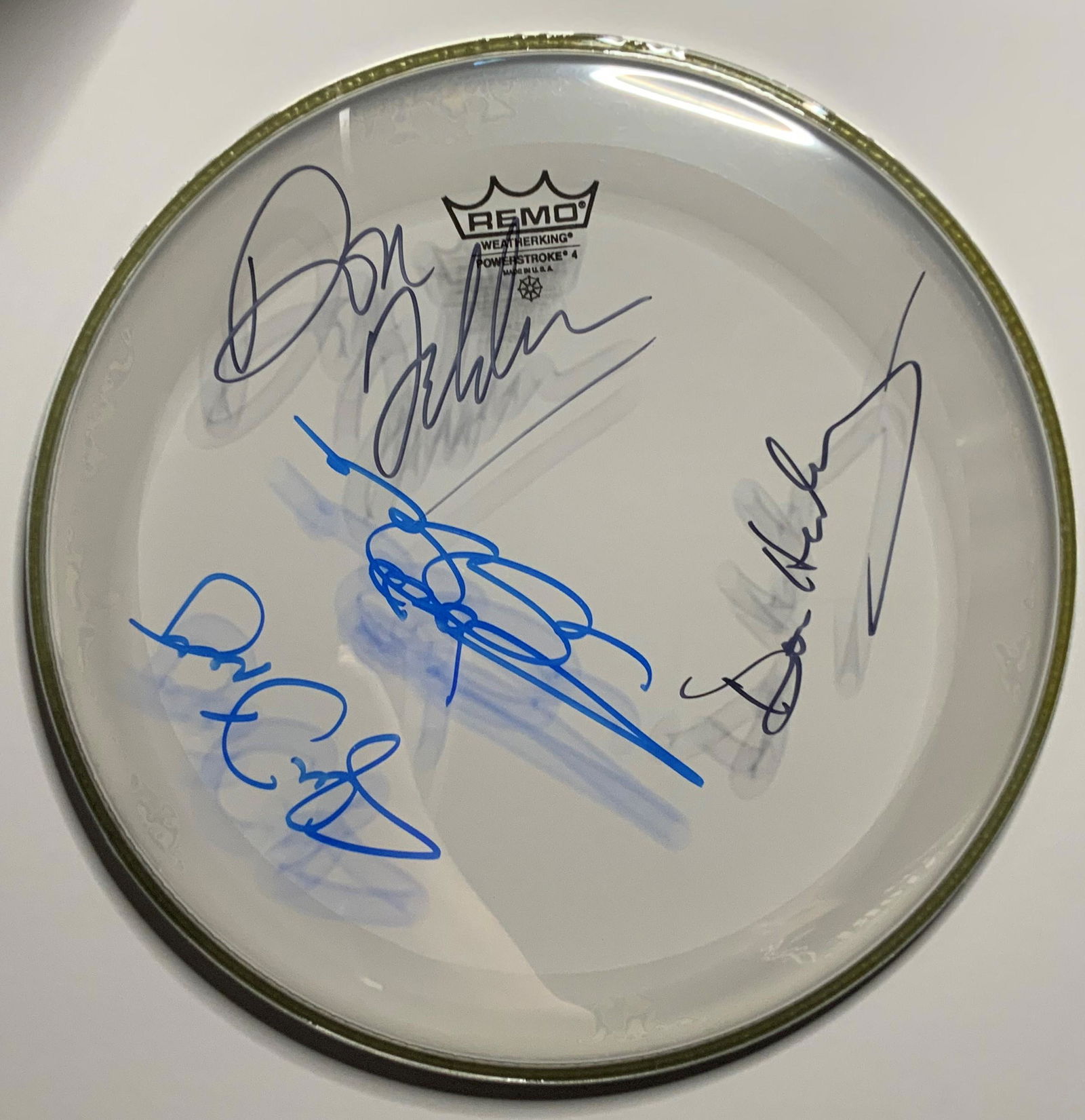 Eagles Autographed Drum Head, Signed by 4 (1 of 1)