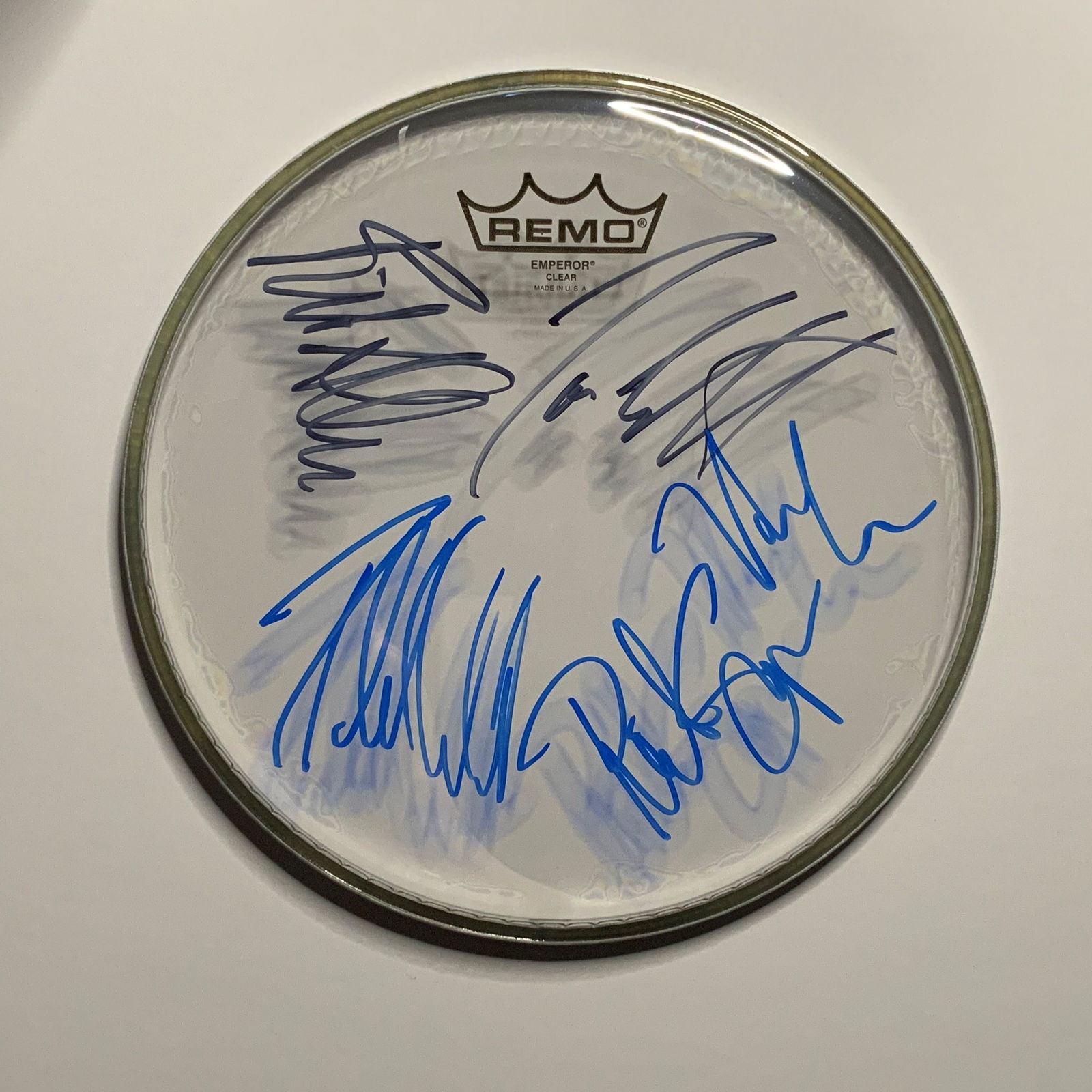 Def Leppard Autographed Drum Head (1 of 1)
