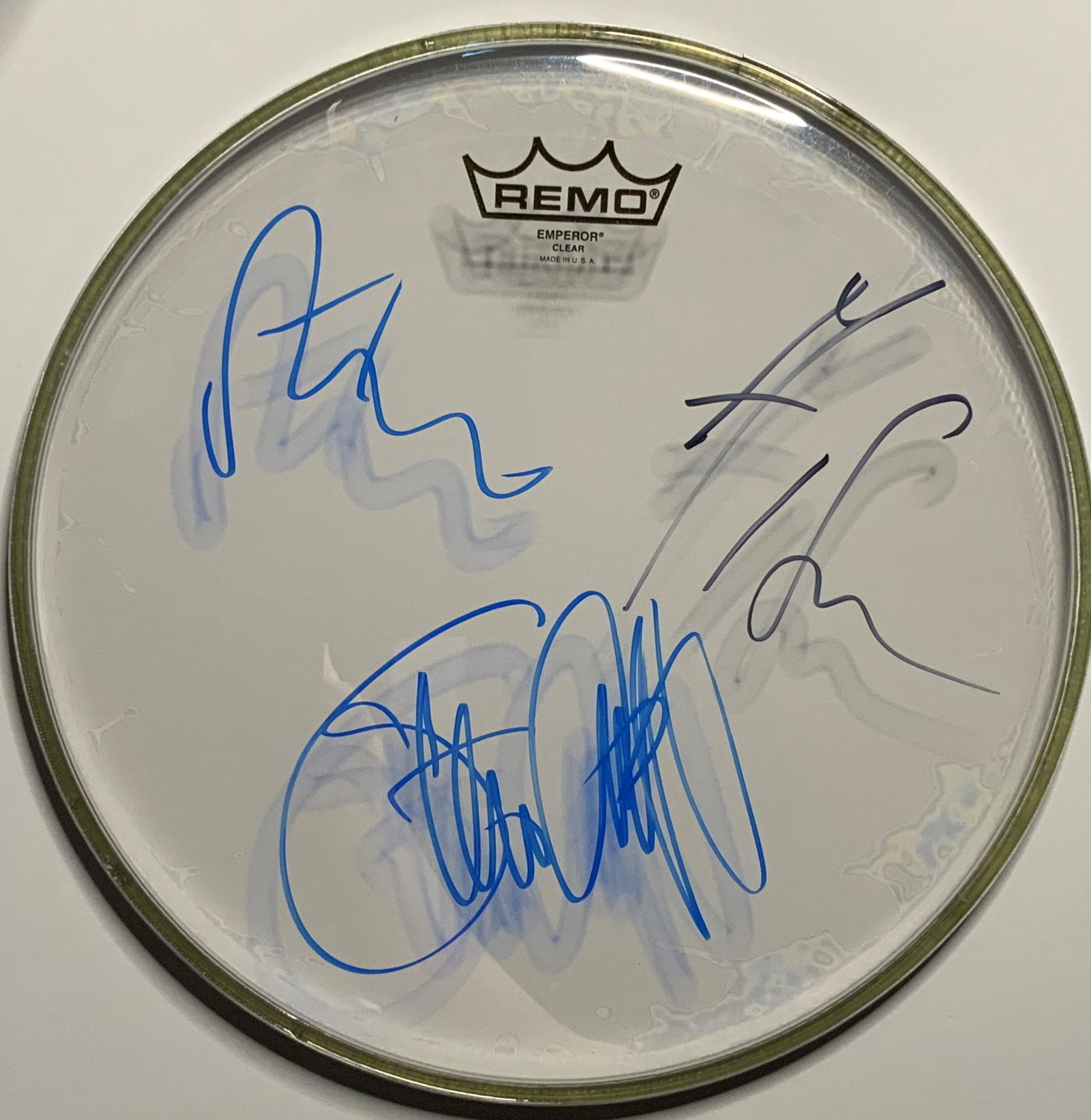 The Police Autographed Drum Head: Ask any and all questions before bidding. All framed items take 2 weeks for framing. We ship every day. Invoices not paid after 3 days are late and will be put in dispute, and at the 7 day mark will b