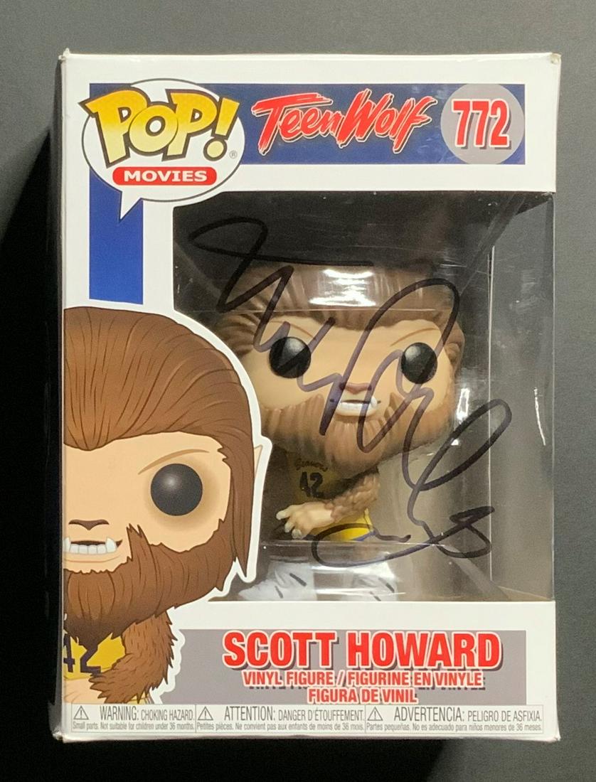 Michael J. Fox Autographed Scott Howard Funko (1 of 1)