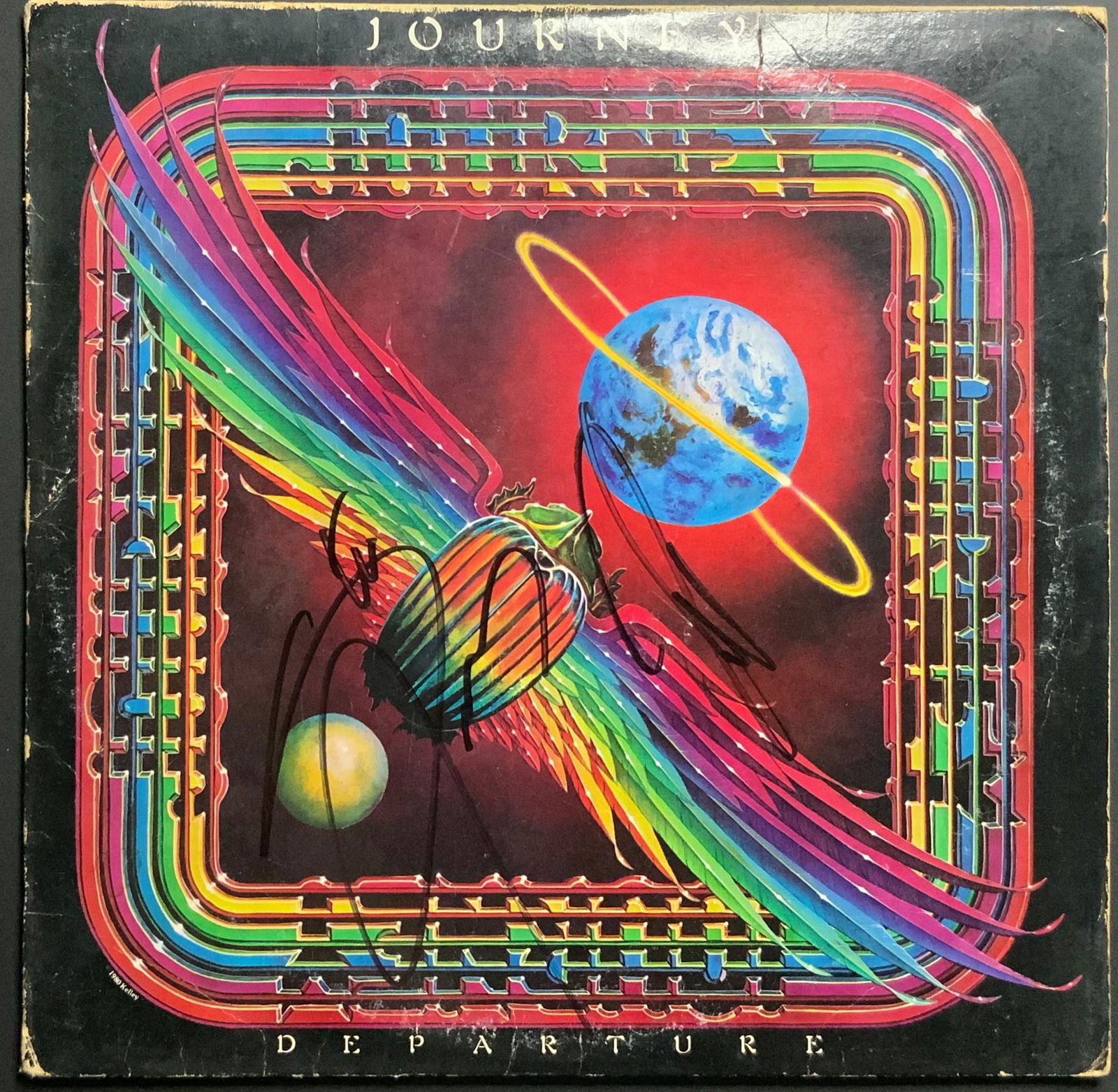 Journey Autographed Album Cover (1 of 1)