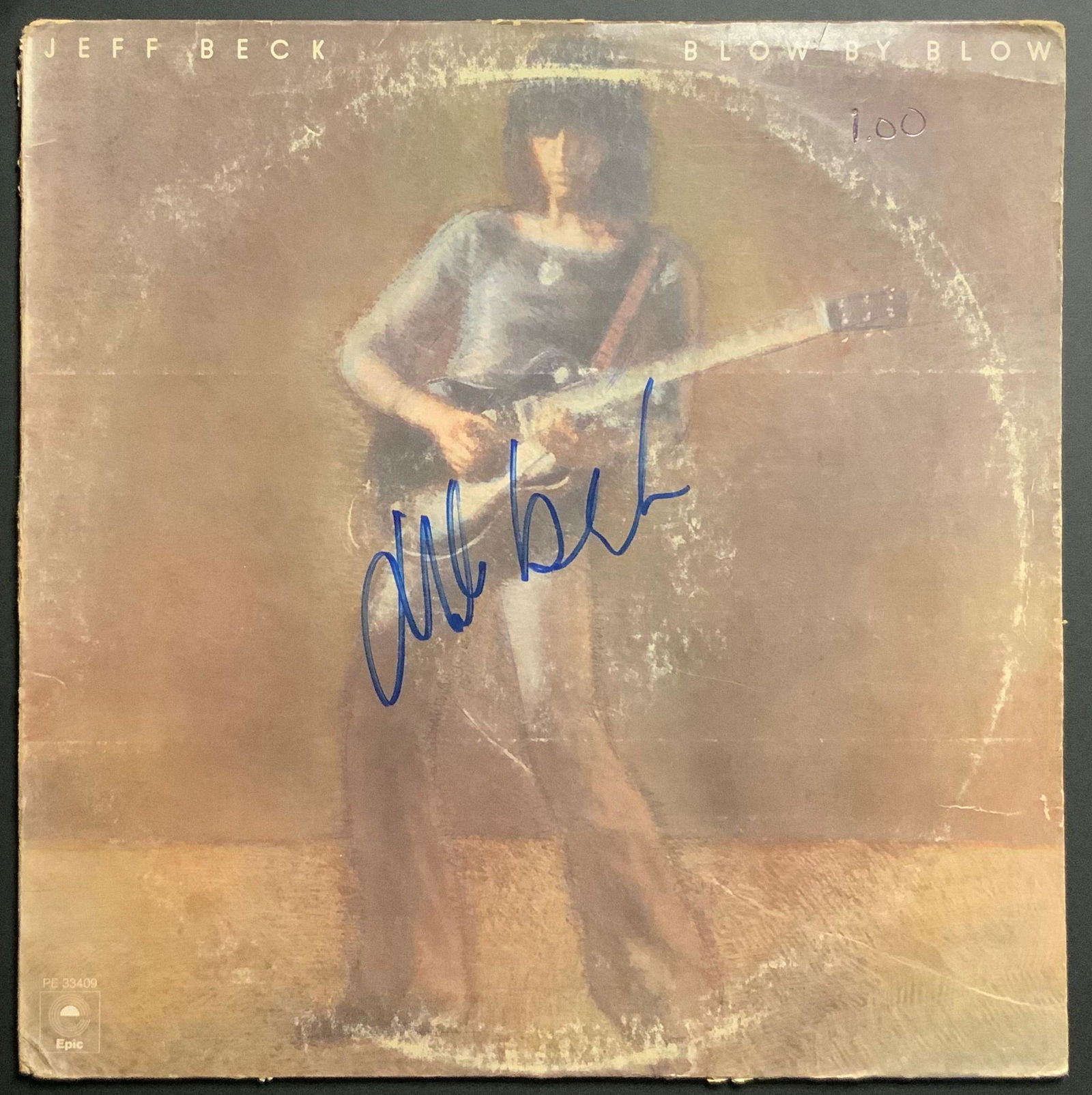 Jeff Beck Autographed Album Cover (1 of 1)