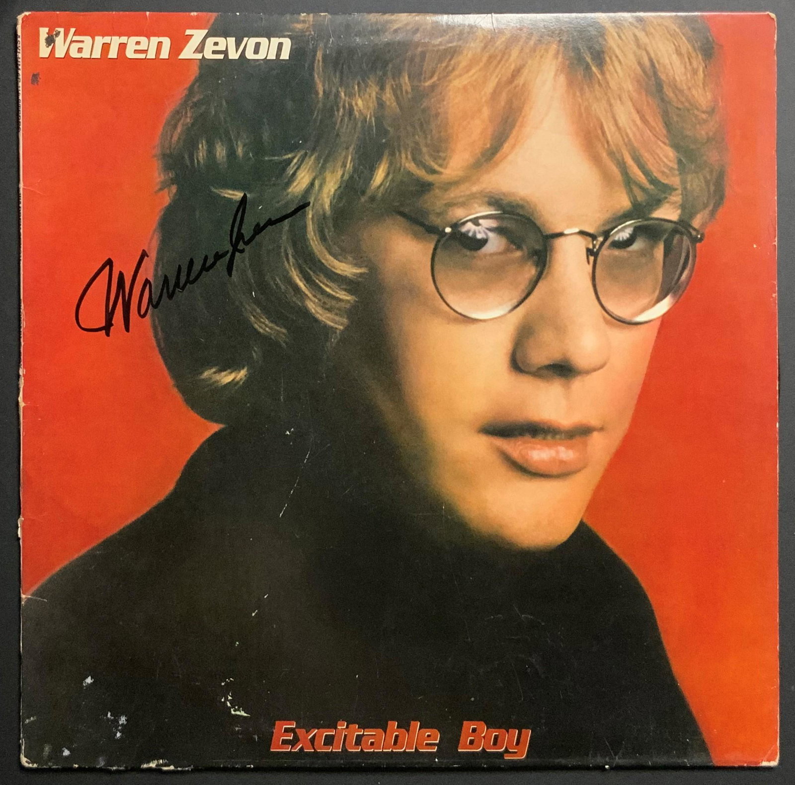 Warren Zevon Autographed Album Cover: Ask any and all questions before bidding. Signed album covers are not guaranteed to have vinyl record included, if curious email support@iczauctions.com . All framed items take 2 weeks for framing. We