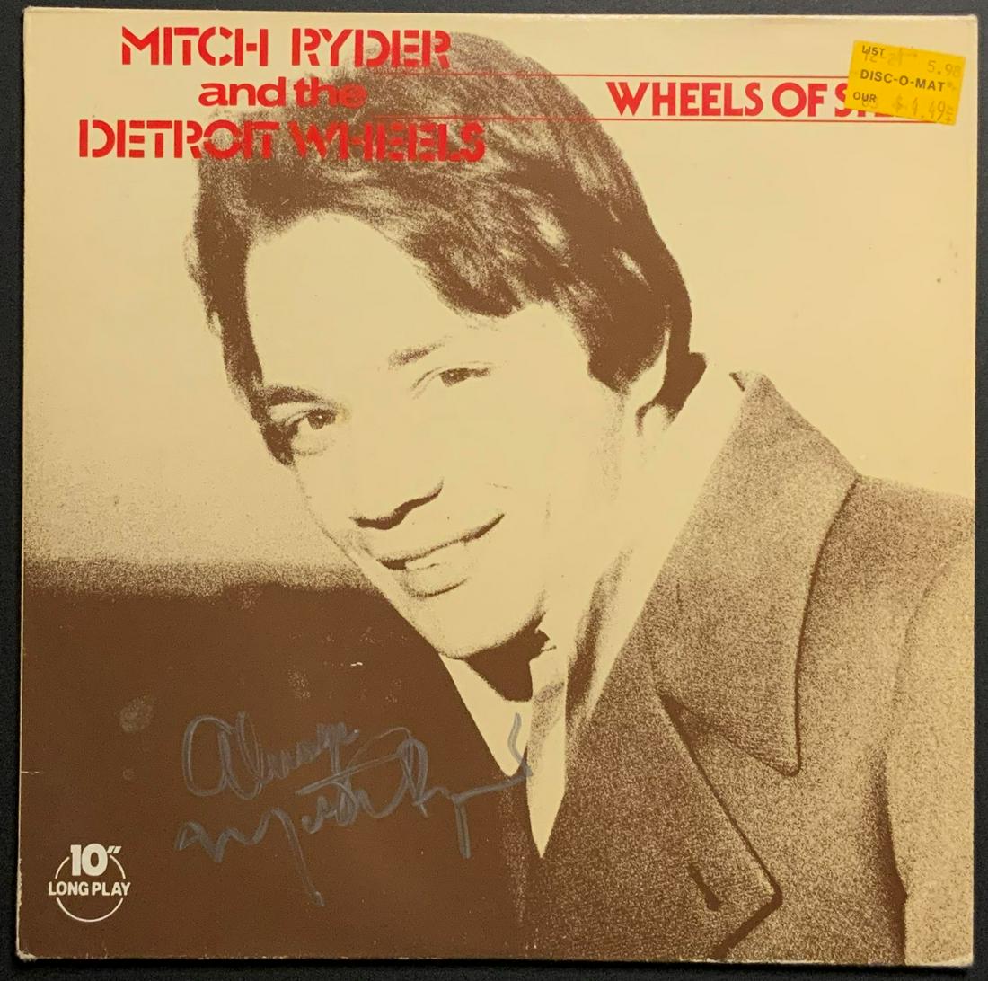 Mitch Ryder Autographed Album Cover (1 of 1)