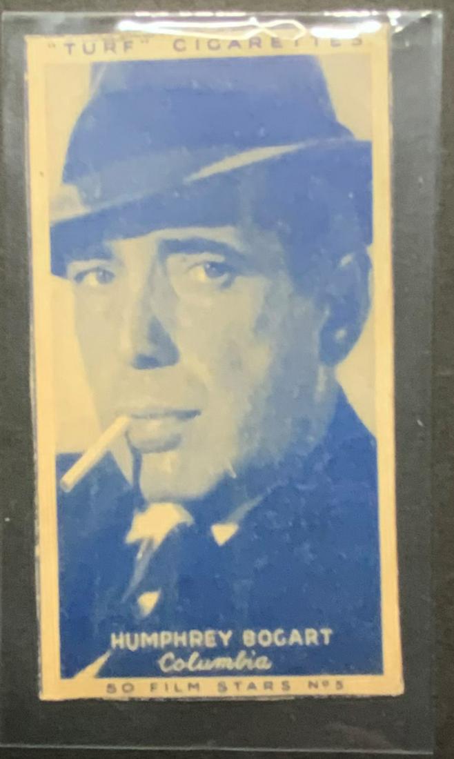 Humphrey Bogart Autographed "Turf" Cigarettes 50 film (1 of 2)