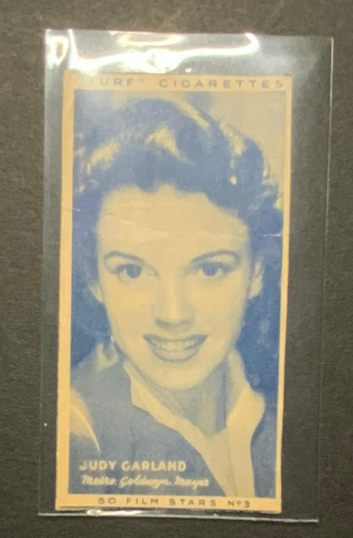 Judy Garland Autographed "Turf" Cigarettes 50 film (1 of 2)