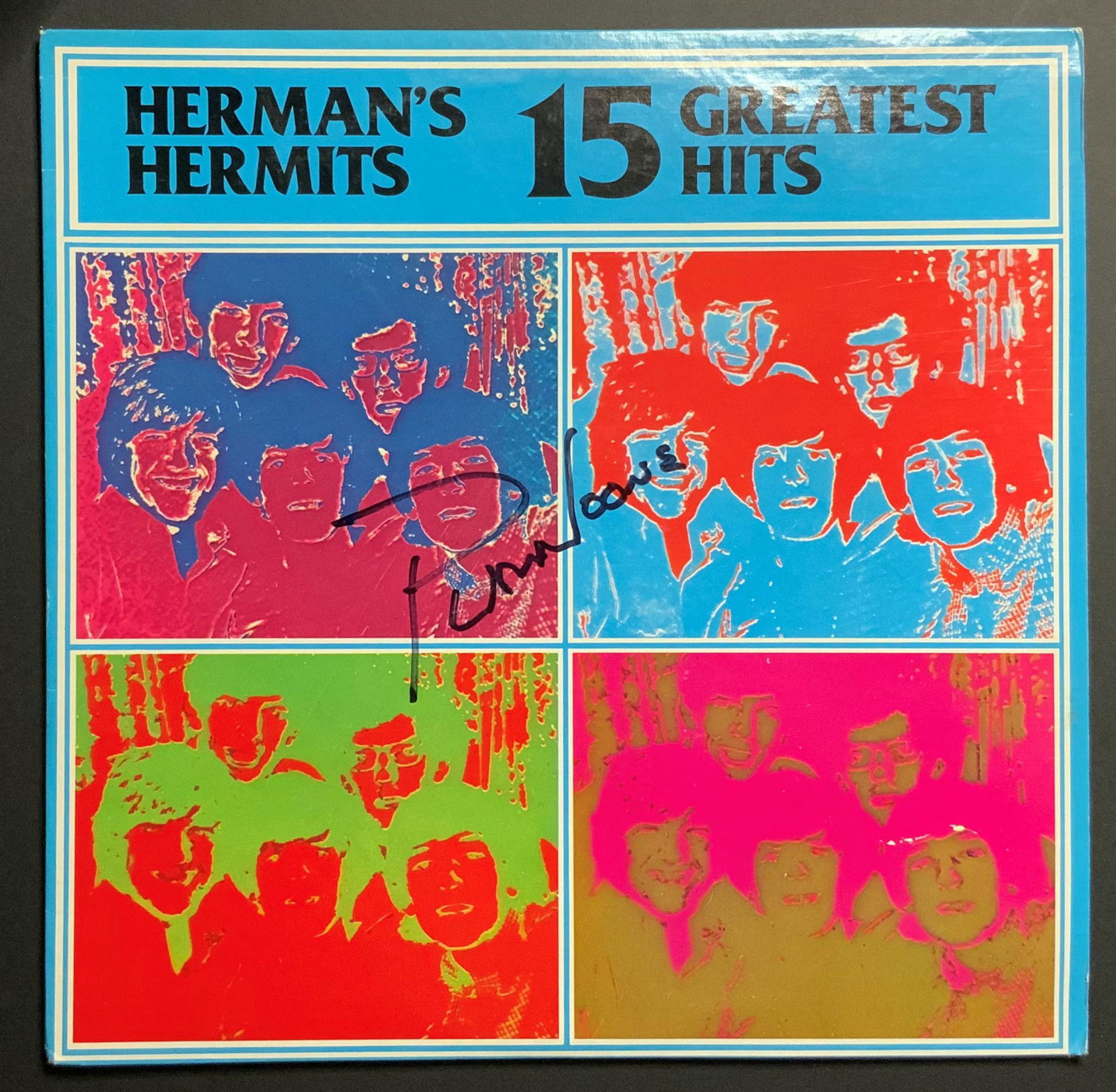 Peter Noone Autographed Album Cover (1 of 1)