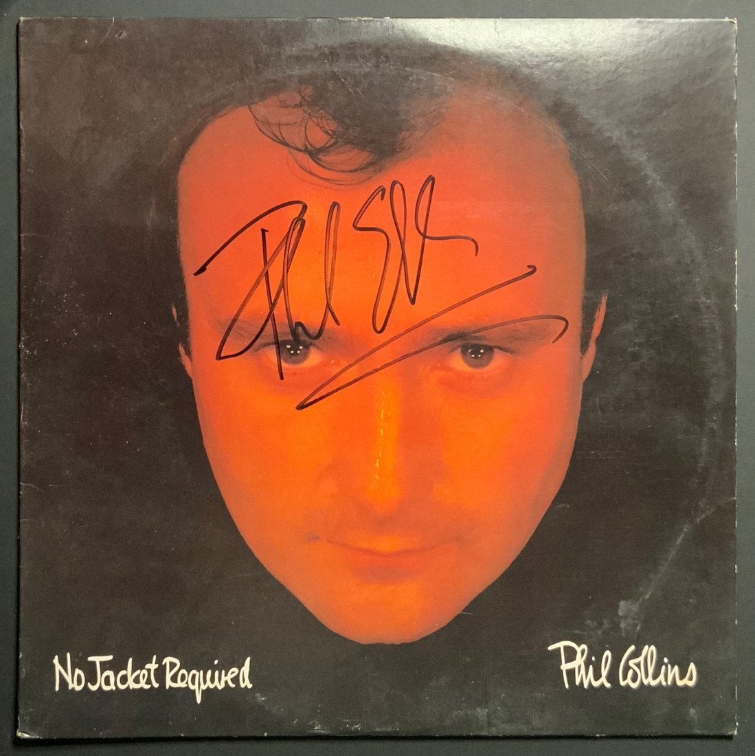 Phil Collins Autographed Album Cover (1 of 1)