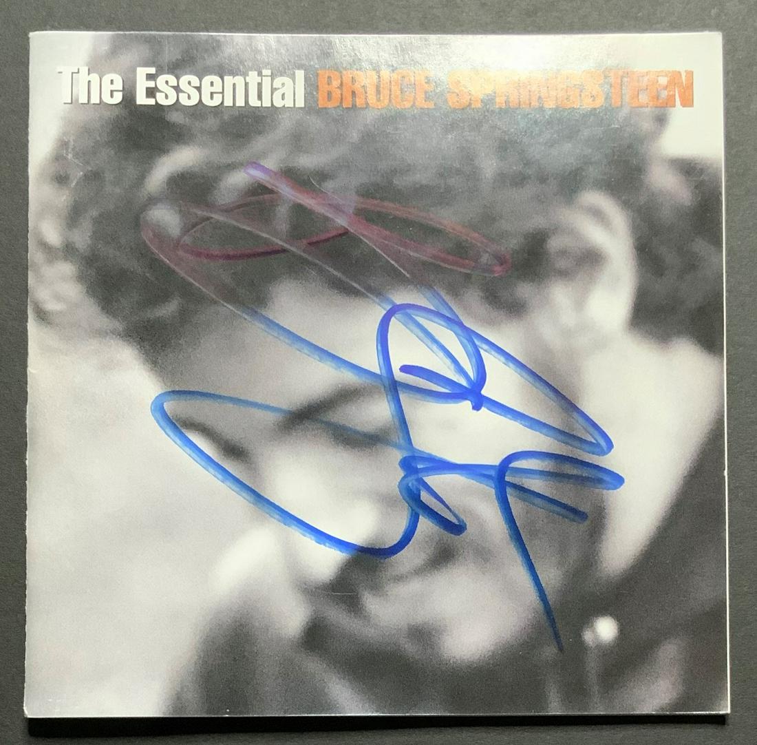 Bruce Springsteen Autographed CD Liner Notes (1 of 1)