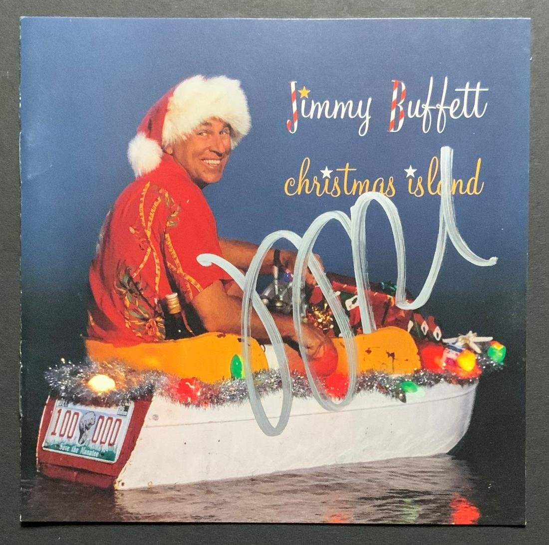 Jimmy Buffett Autographed CD Liner Notes (1 of 1)