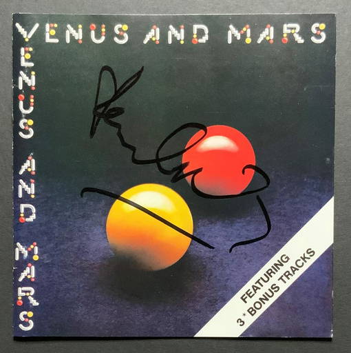 Paul Mccartney Autographed Cd Liner Notes