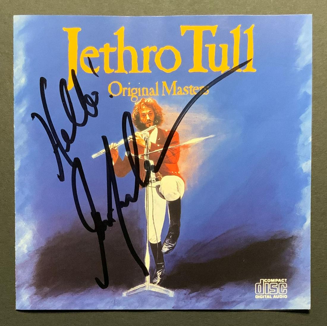 Ian Anderson Autographed CD Liner Notes (1 of 1)