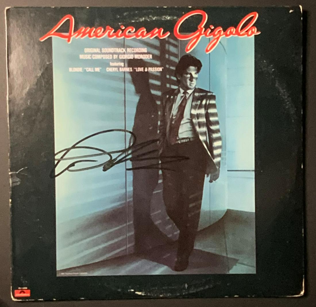 Richard Gere Autographed Album Cover (1 of 1)