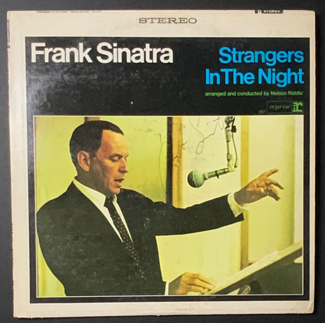 Frank Sinatra Autographed Album Cover (1 of 1)