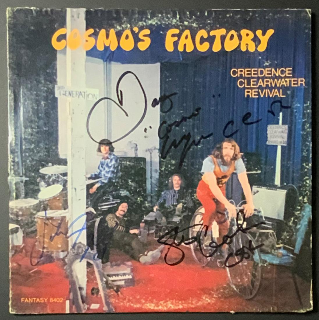 Creedence Clearwater Revival Autographed Album Cover (1 of 1)