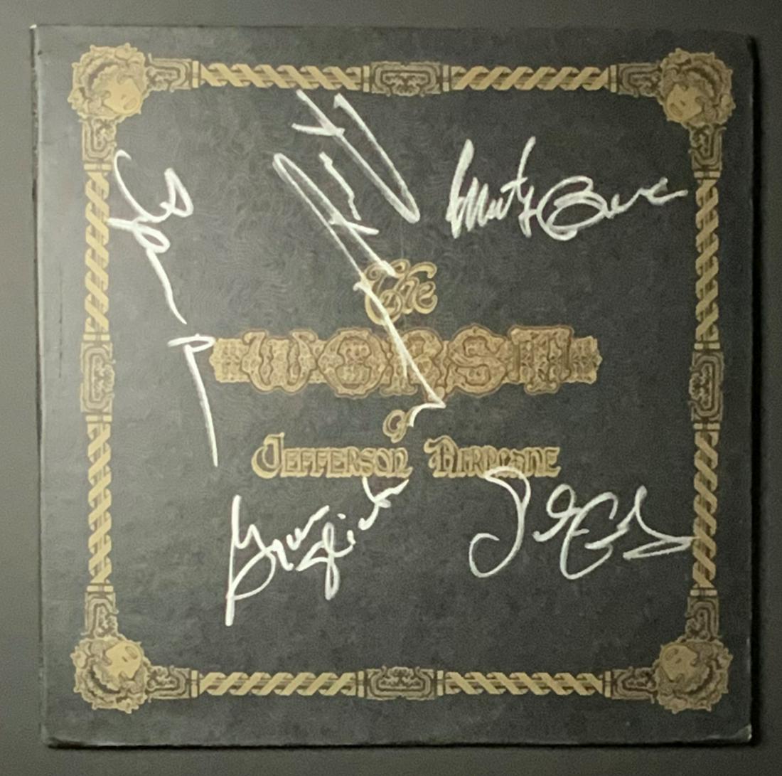 Jefferson Airplane Autographed Album Cover (1 of 1)