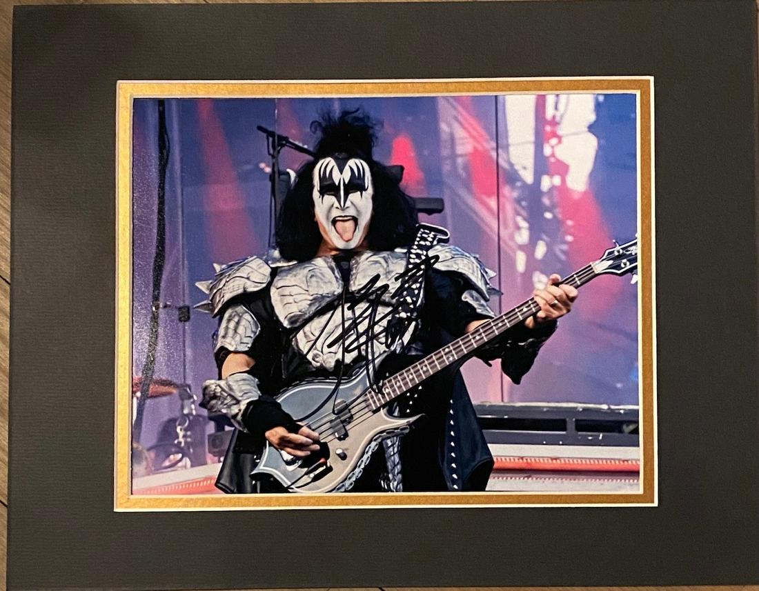 Gene Simmons Autographed Display (1 of 1)