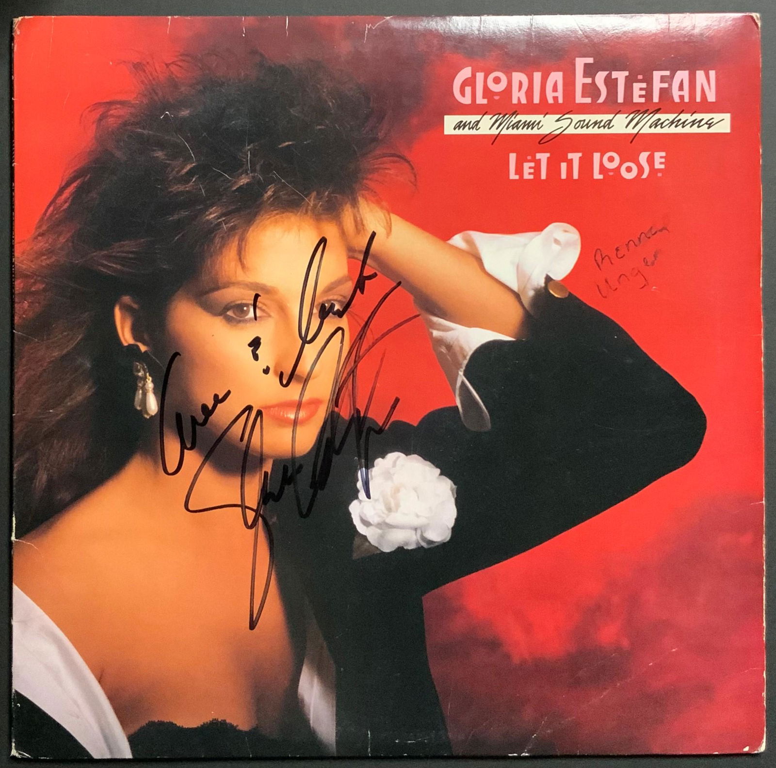 Gloria Estefan Autographed Album Cover (1 of 1)