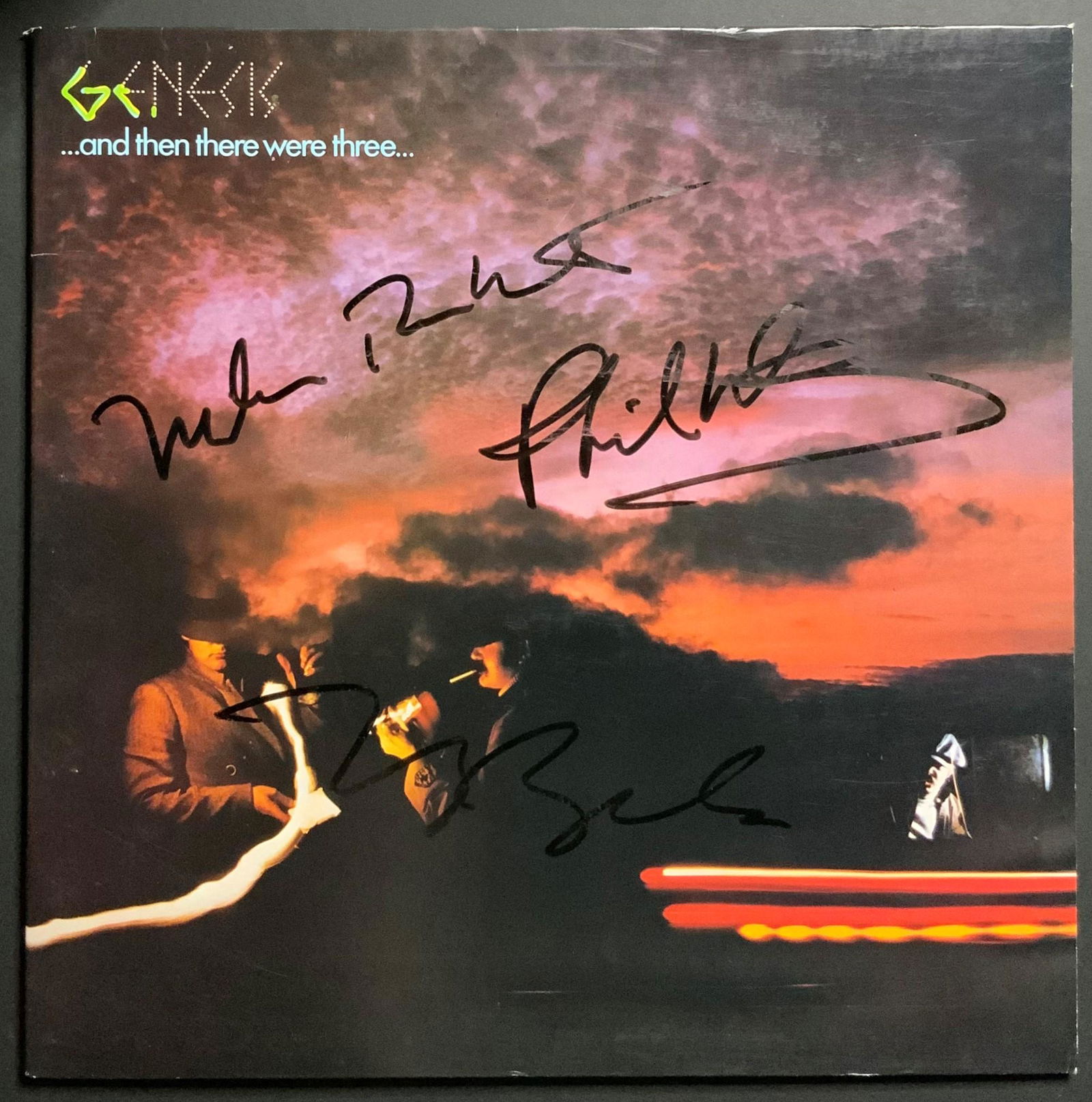 Genesis Autographed Album Cover, Collins, Banks, and (1 of 1)