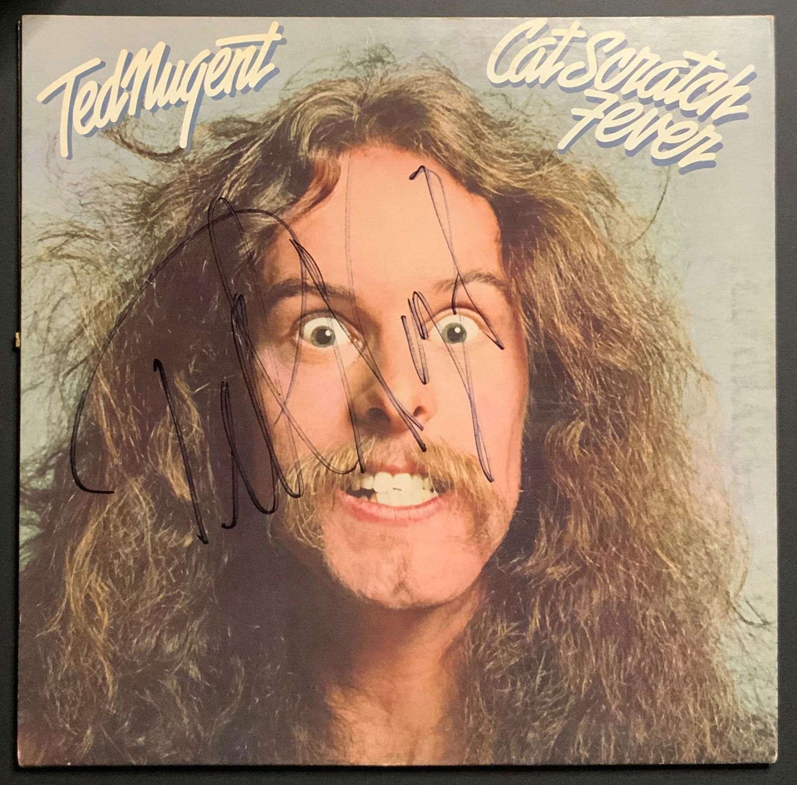 Ted Nugent Autographed Album Cover (1 of 1)